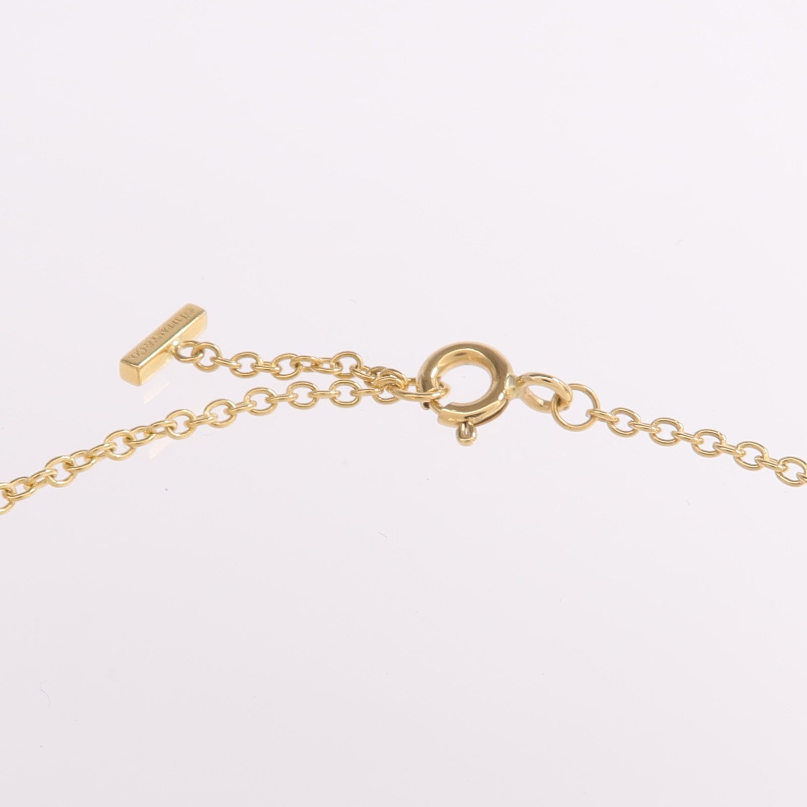 TIFFANY＆CO 18K黃金T Smile Bracelet手鏈