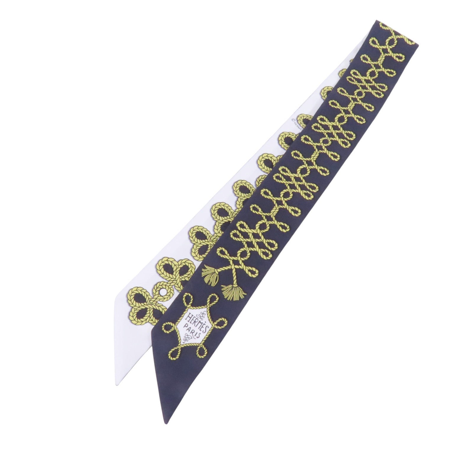 HERMES 絲質Twilly Scarf絲巾