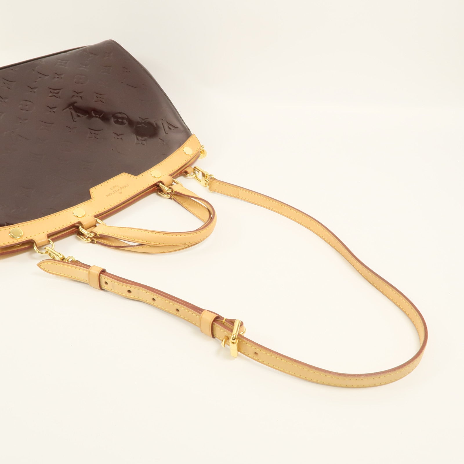 LOUIS VUITTON Vernis Brea MM手挽肩背兩用袋