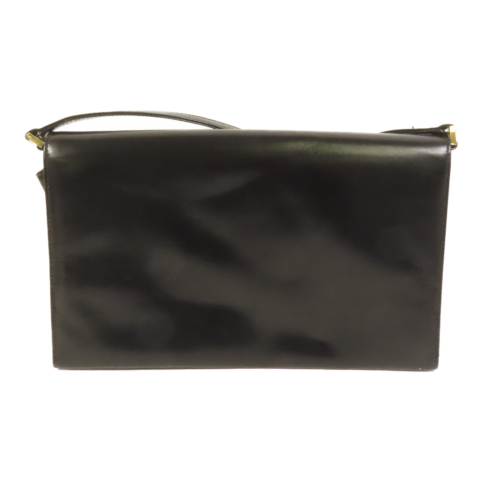 GUCCI 【激減優惠】牛皮皮革Vintage Clutch Bag金扣肩背袋
