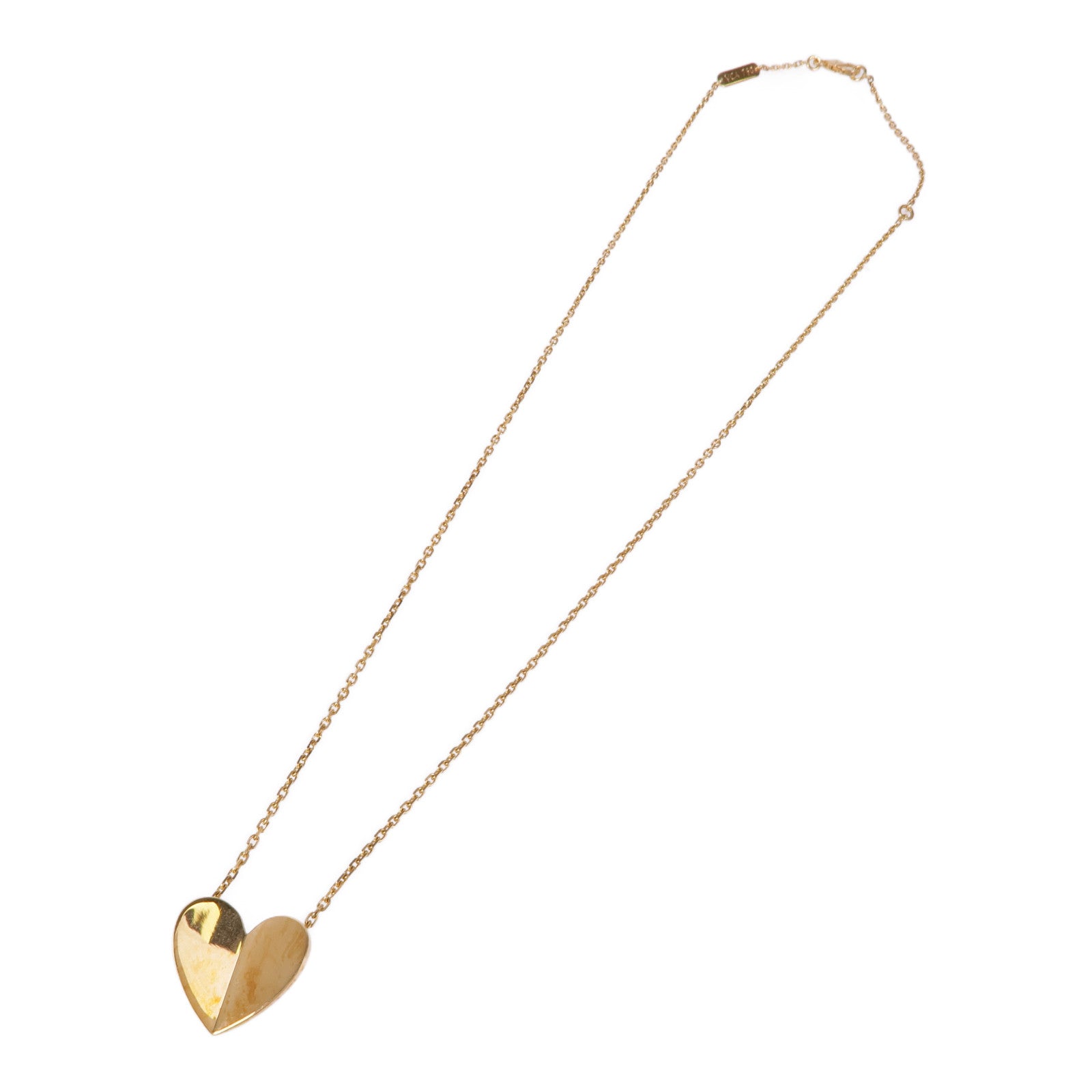 Van Cleef & Arpels 【激減優惠】18K黃金Frivole Heart Pendant項鍊