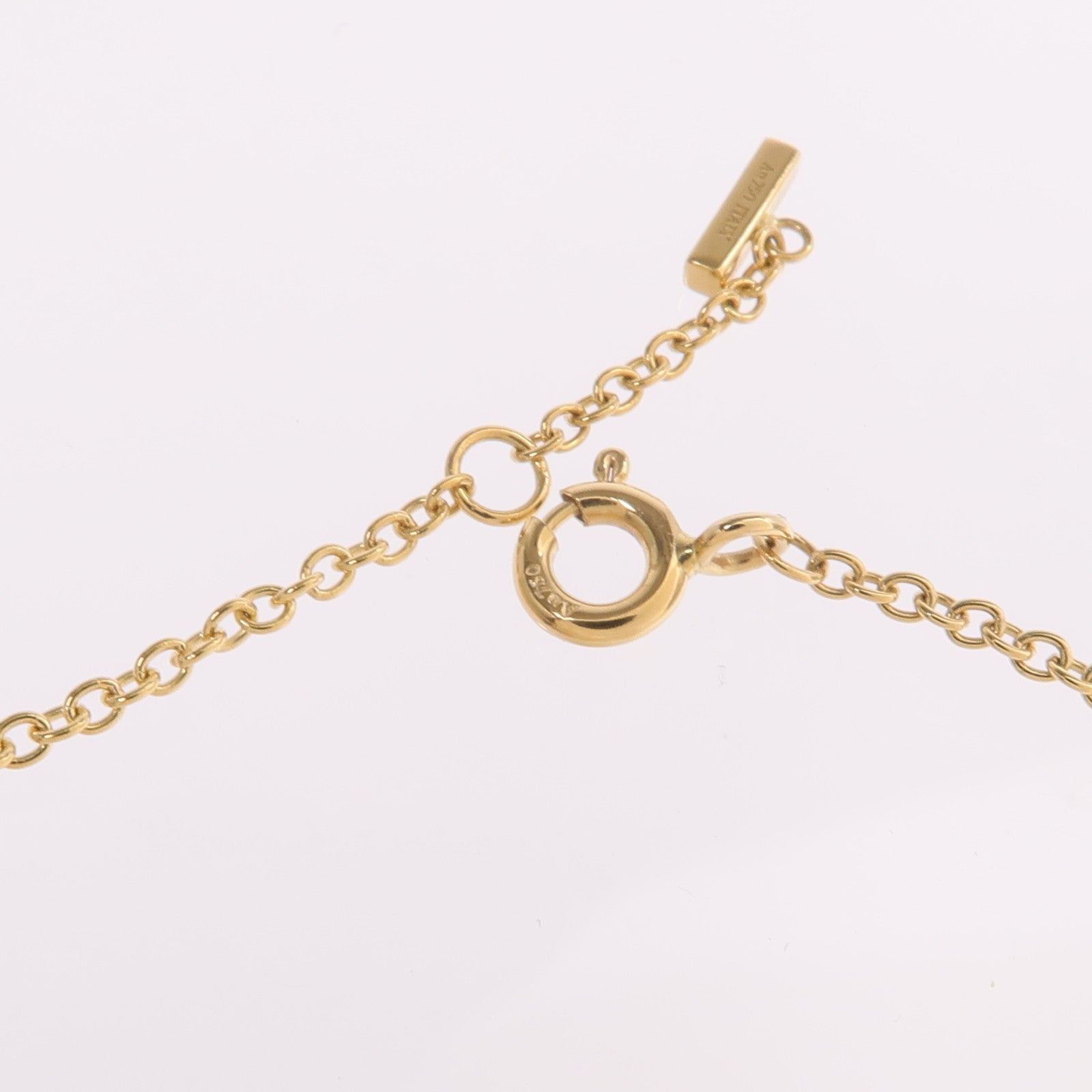 TIFFANY＆CO 18K黃金T Smile Bracelet手鏈