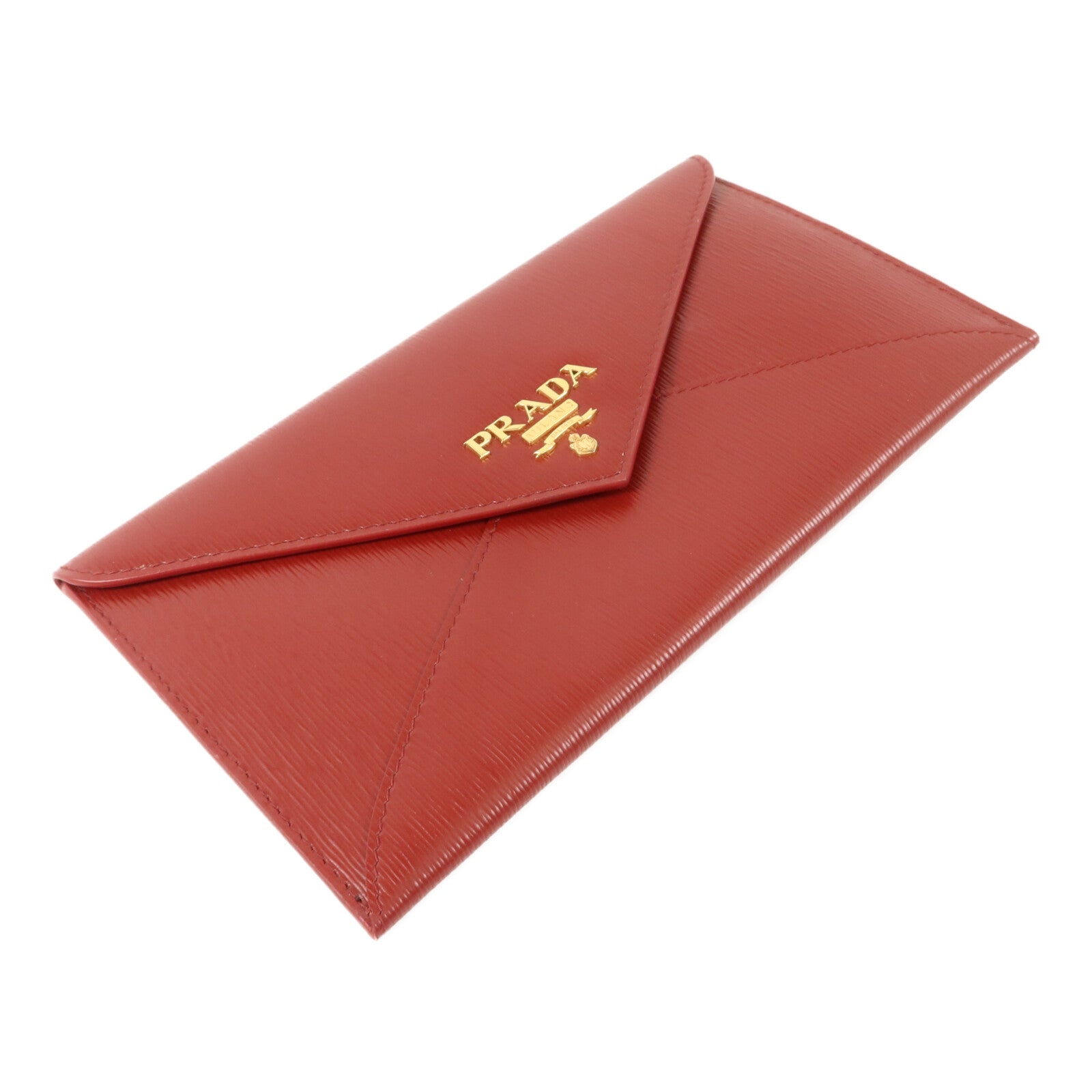 PRADA Saffiano皮革Envelope Wallet長錢包