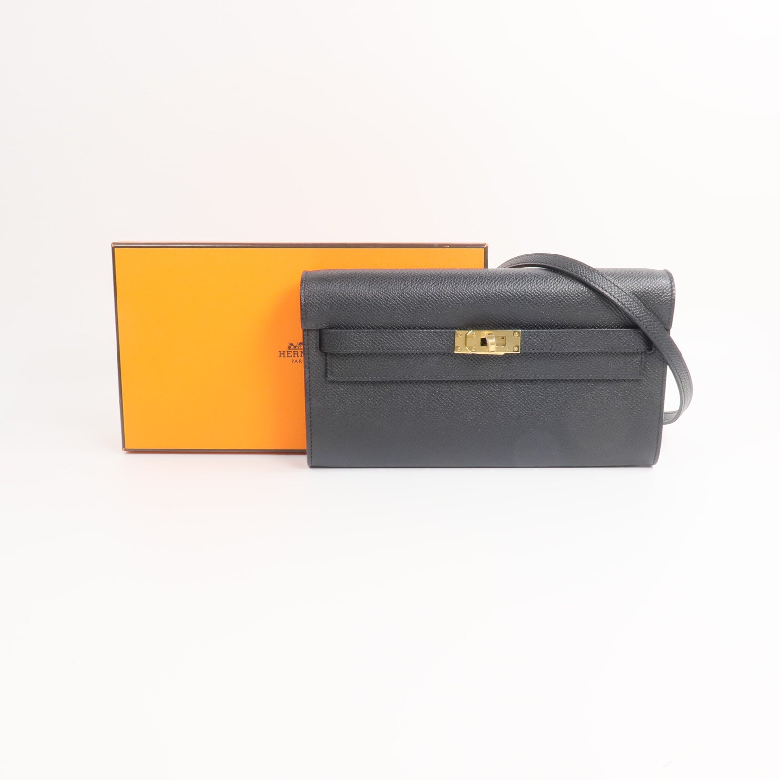 HERMES Epsom皮革Kelly To Go肩背袋