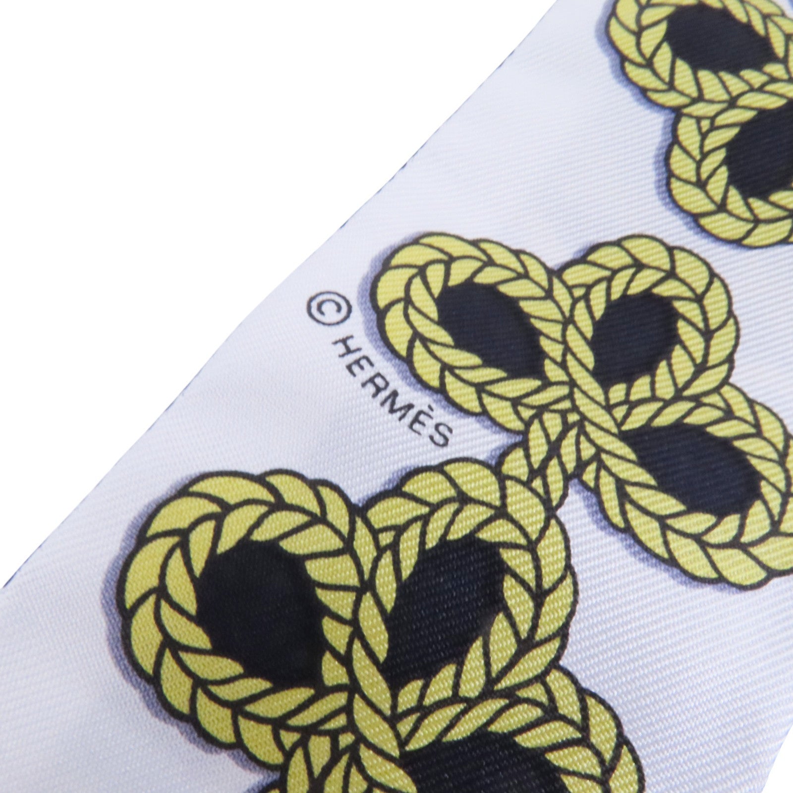 HERMES 絲質Twilly Scarf絲巾