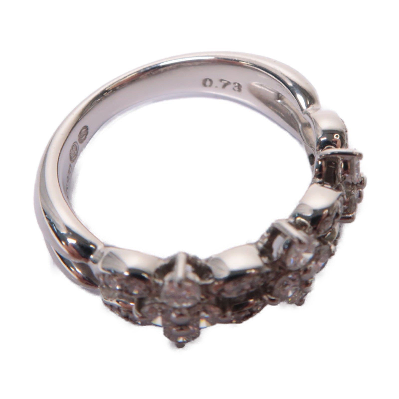 JEWELRY 【激減優惠】PT900鉑金Diamond Ring 0.73ct鑽石戒指US#7