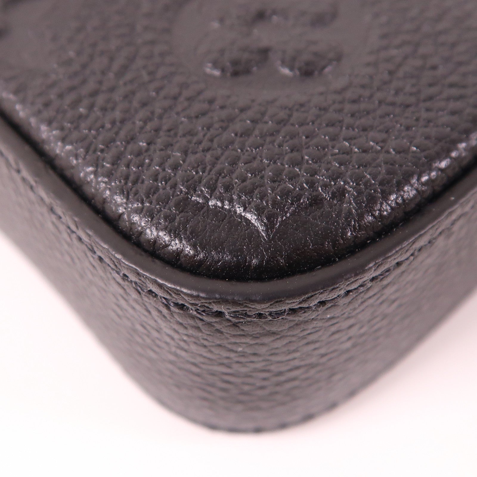 LOUIS VUITTON Monogram Empreinte Felicie Pochette 金扣鏈帶肩背袋