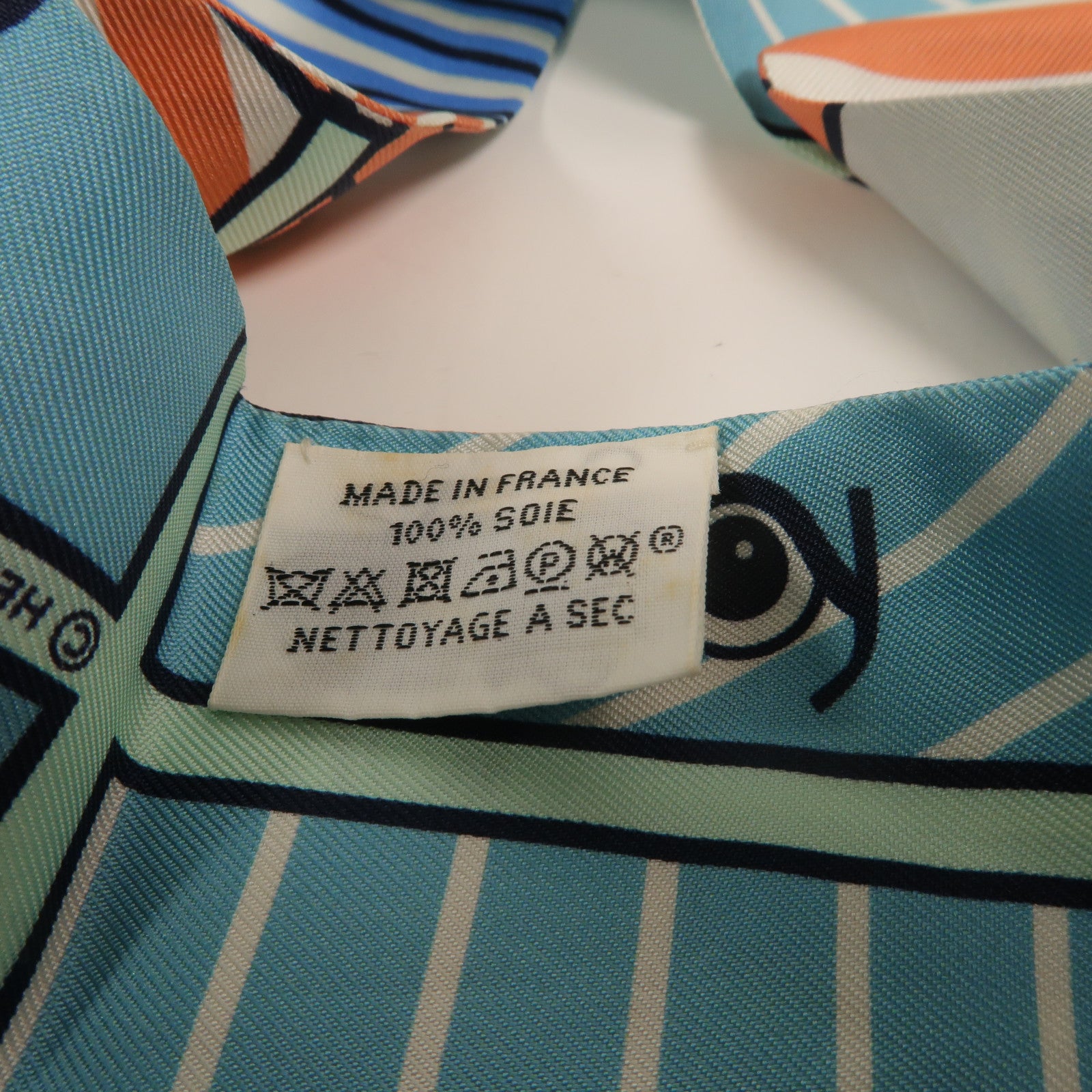 HERMES 絲質Twilly絲巾