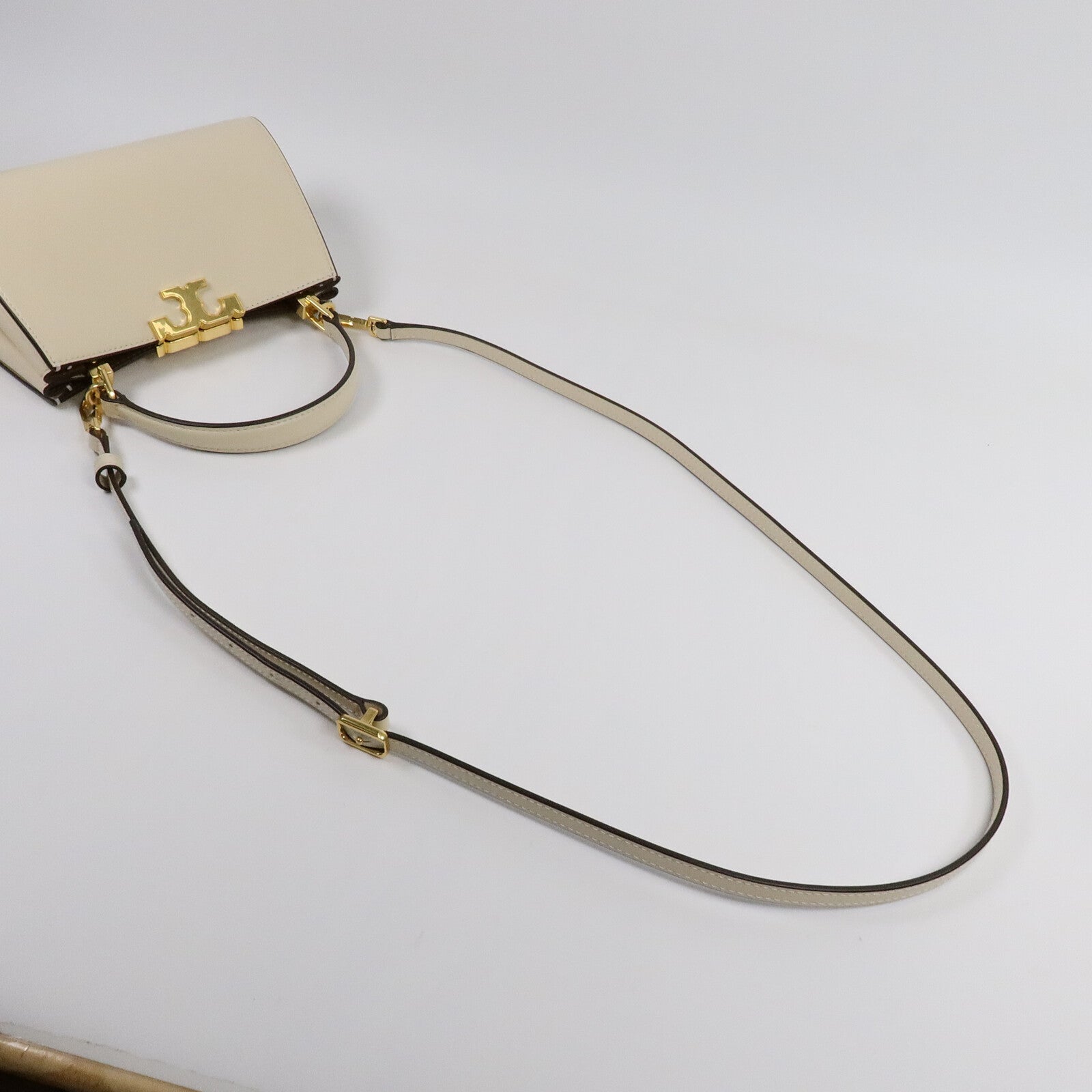 Tory Burch 牛皮皮革Mini Eleanor Satchel手挽肩背兩用袋