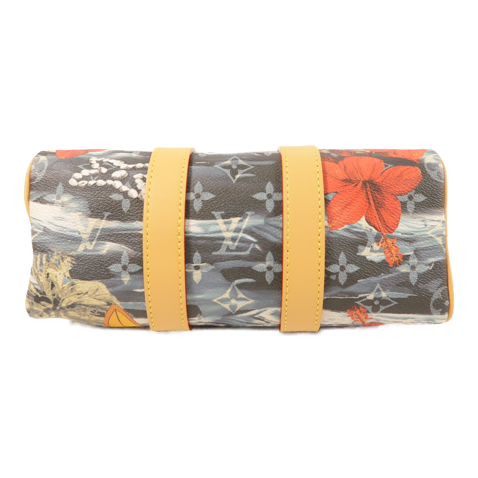 LOUIS VUITTON Surfing Monogram Keepall Bandouliere 25金扣手挽肩背兩用袋