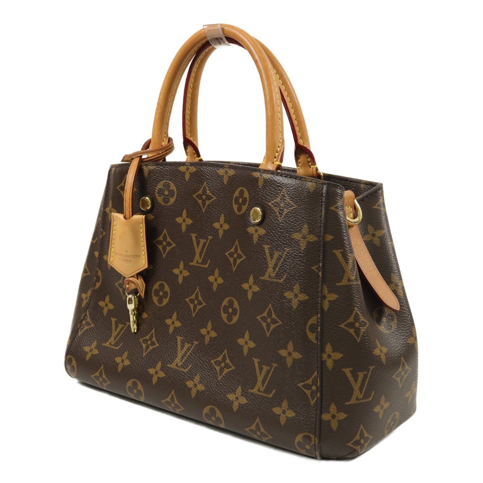 LOUIS VUITTON Monogram Montaigne BB手挽肩背兩用袋