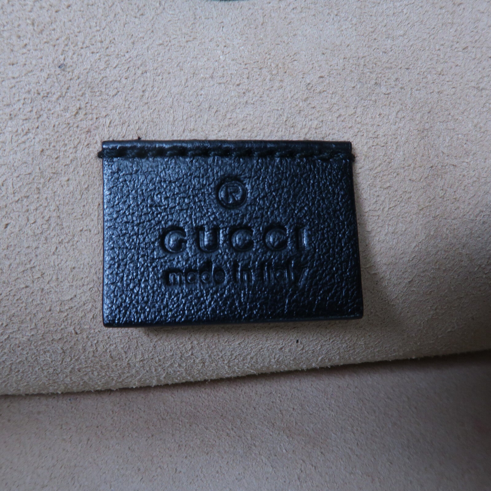 GUCCI 牛皮皮革Rajah Tote鏈帶手挽袋