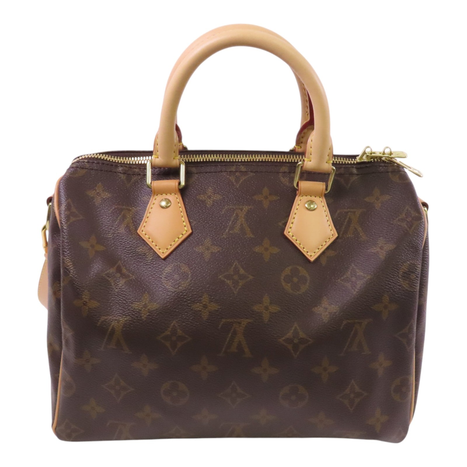 LOUIS VUITTON Monogram Speedy 25金扣手挽肩背兩用袋