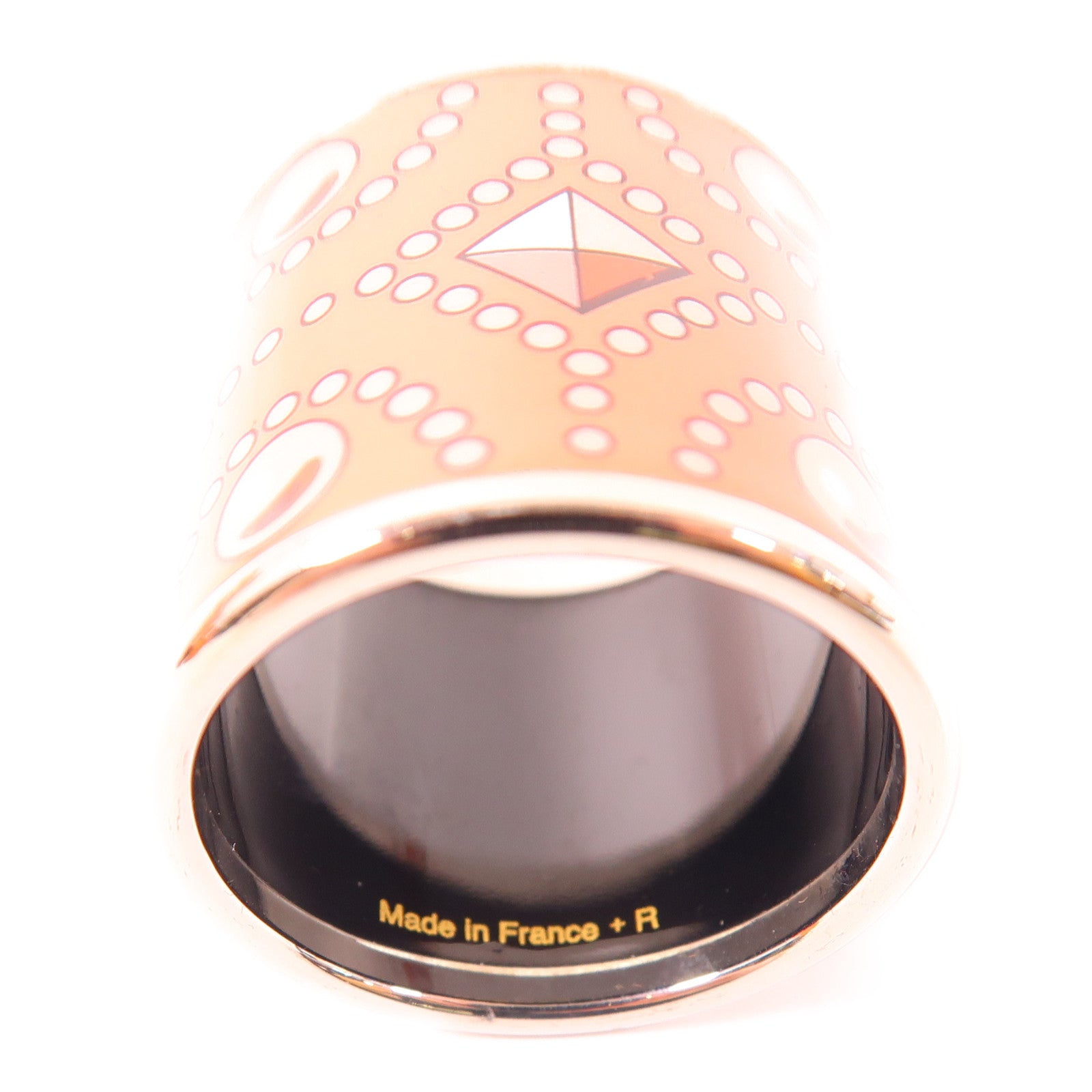 HERMES 金屬Lock Scarf Ring絲巾扣