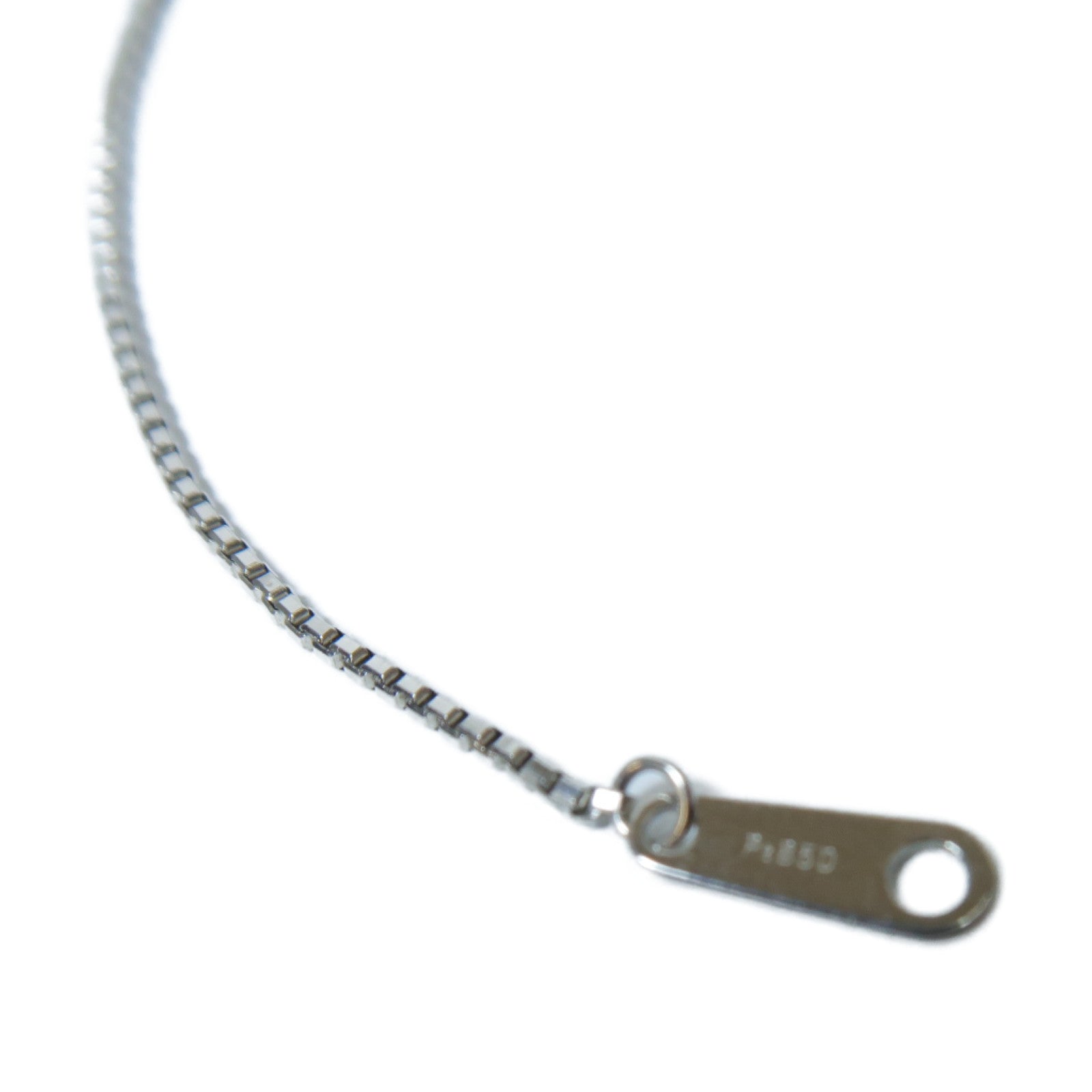 JEWELRY 【激減優惠】PT900鉑金/PT850鉑金Necklace紅寶石/鑽石項鍊銀色