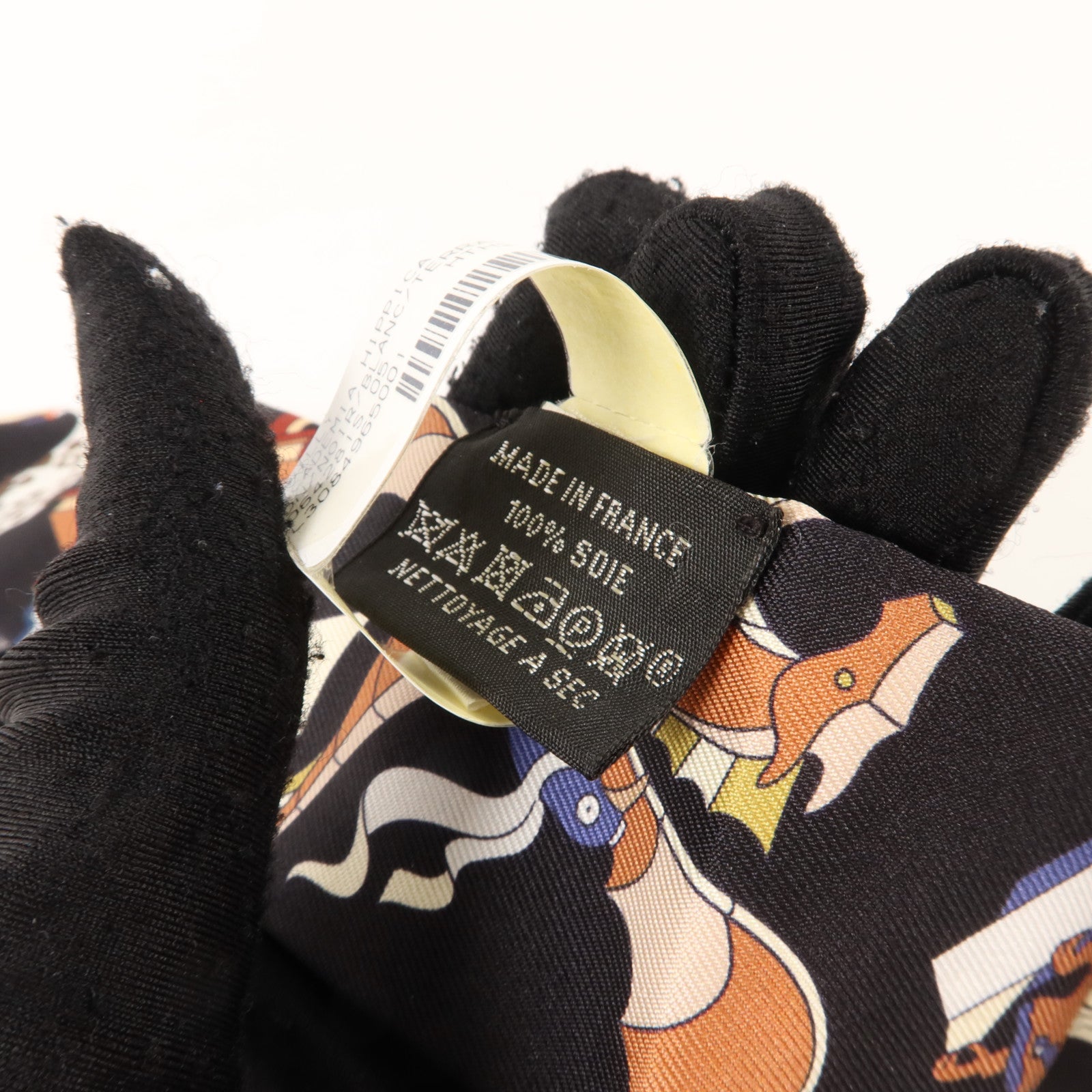 HERMES 絲質Twilly絲巾