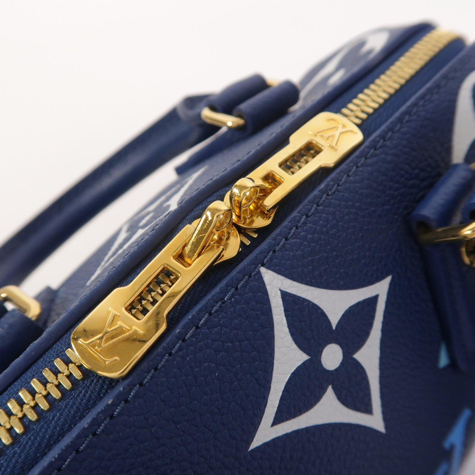 LOUIS VUITTON Monogram Empreinte Speedy Bandouliere 20手挽肩背兩用袋