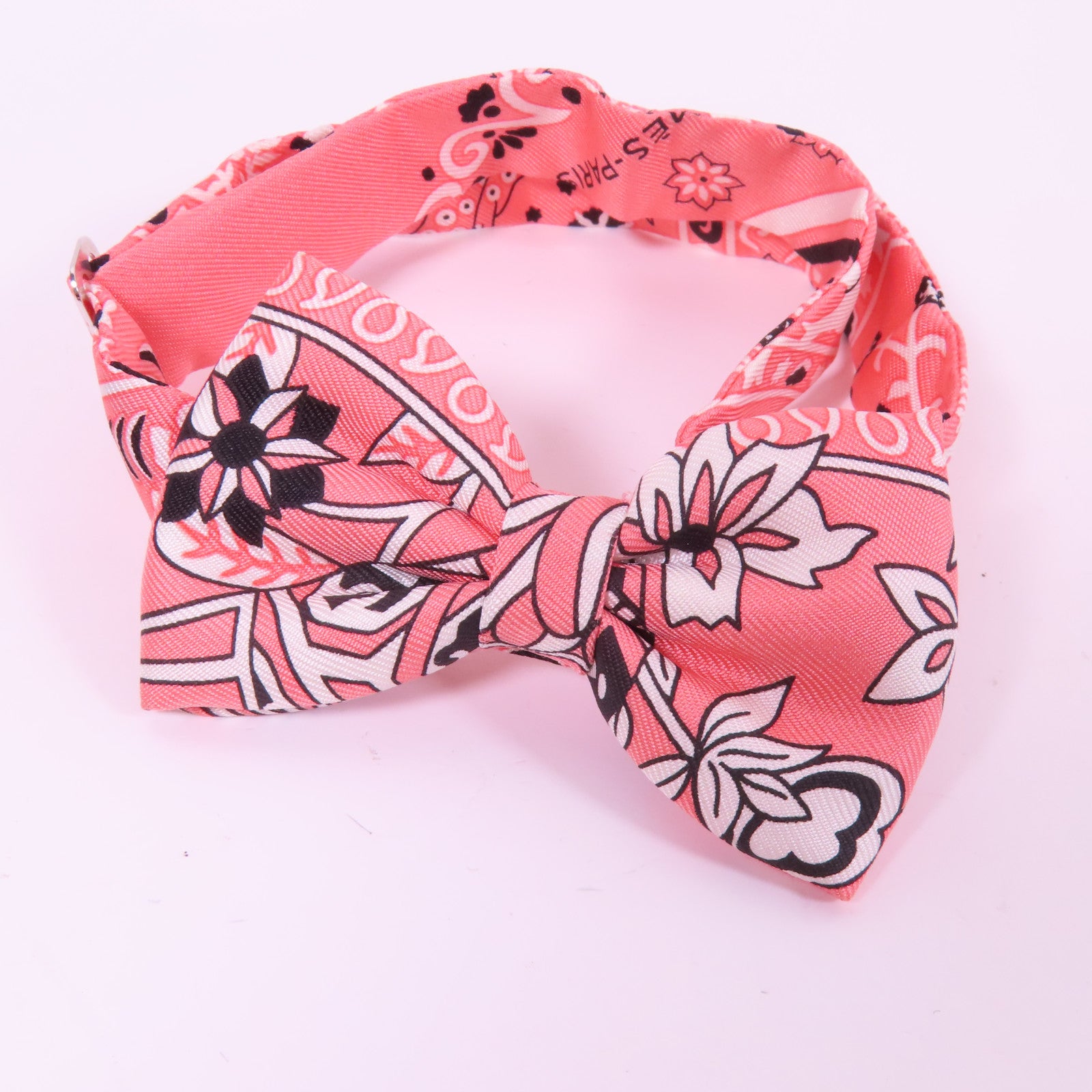 HERMES 絲質Bowtie領結