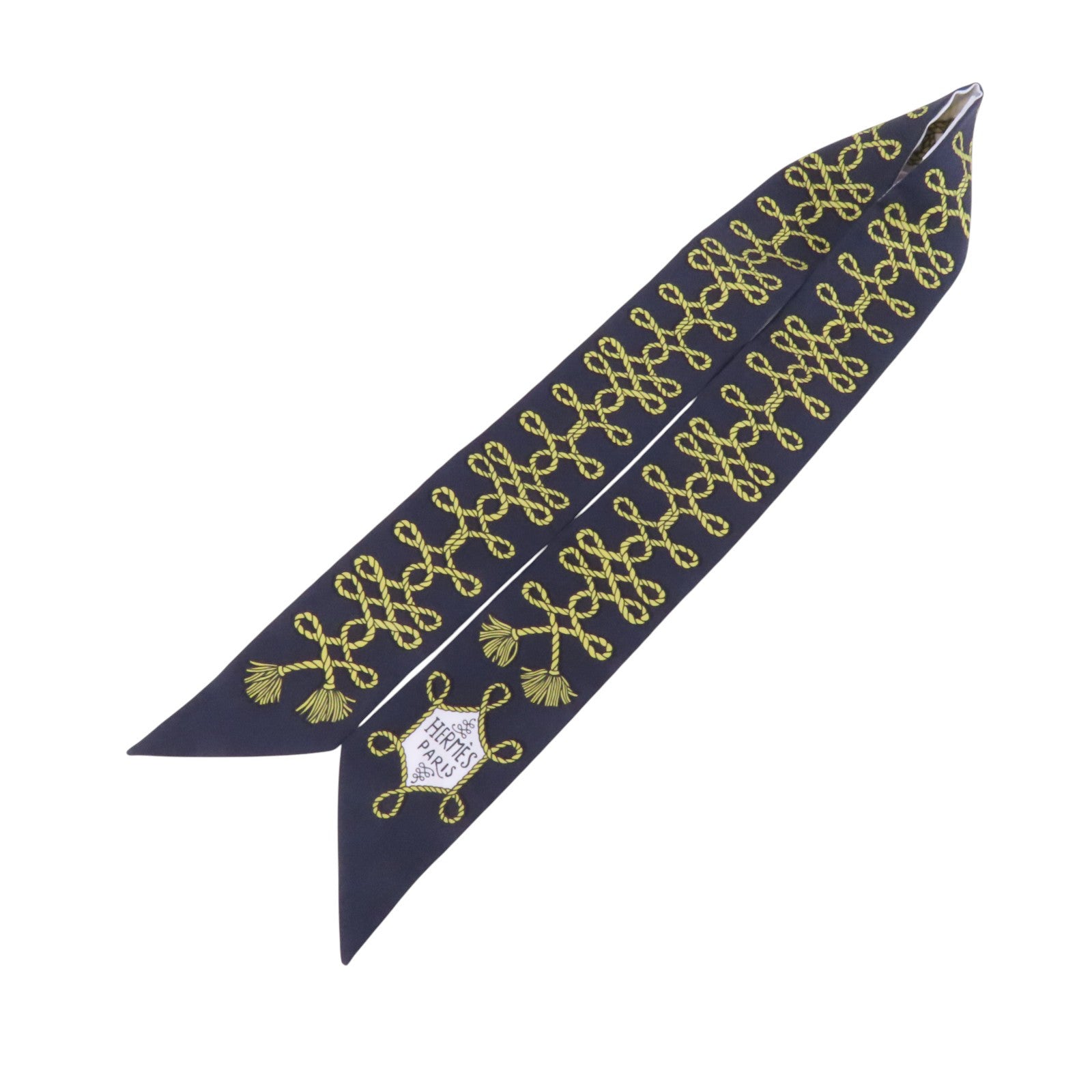 HERMES 絲質Twilly Scarf絲巾