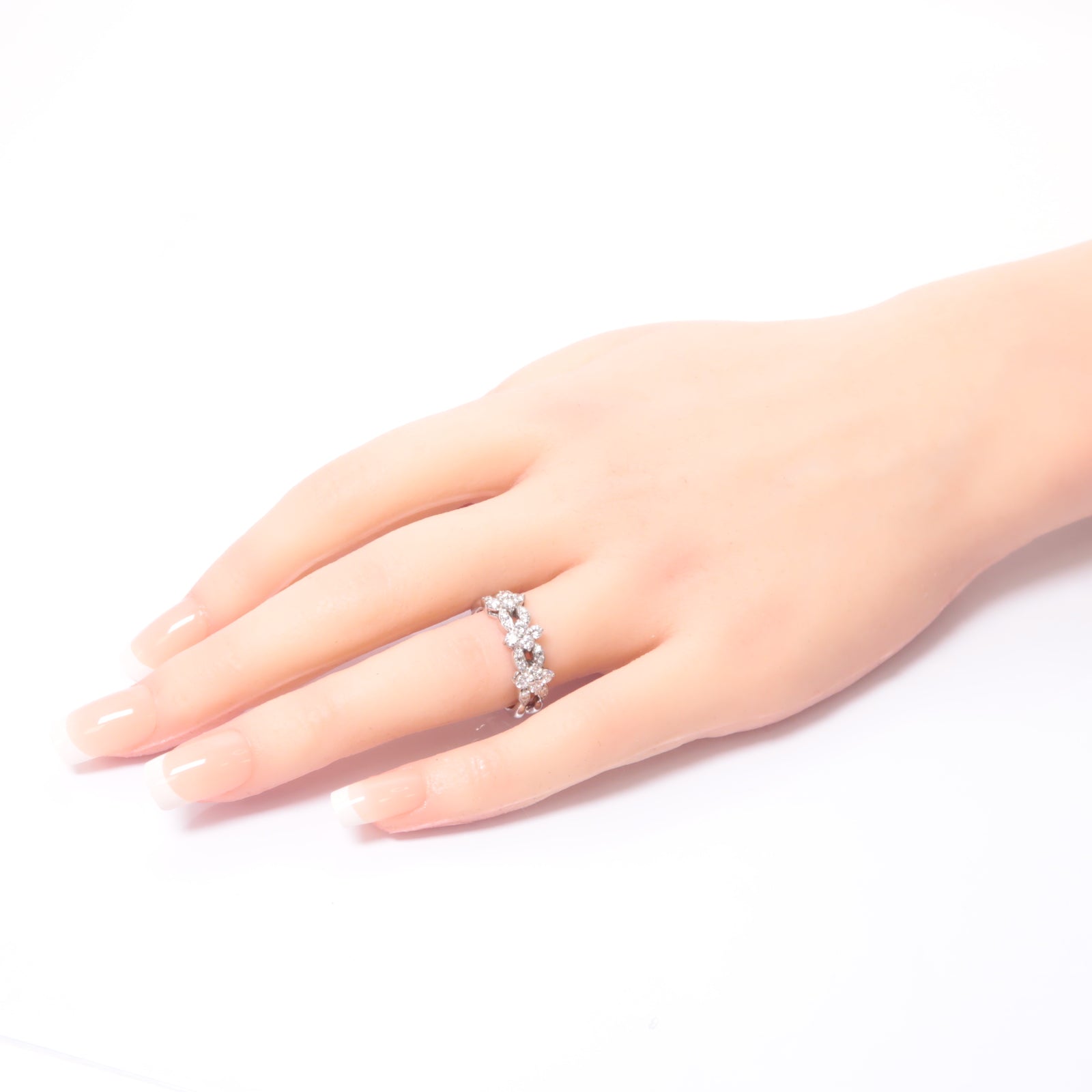 JEWELRY 【激減優惠】PT900鉑金Diamond Ring 0.73ct鑽石戒指US#7
