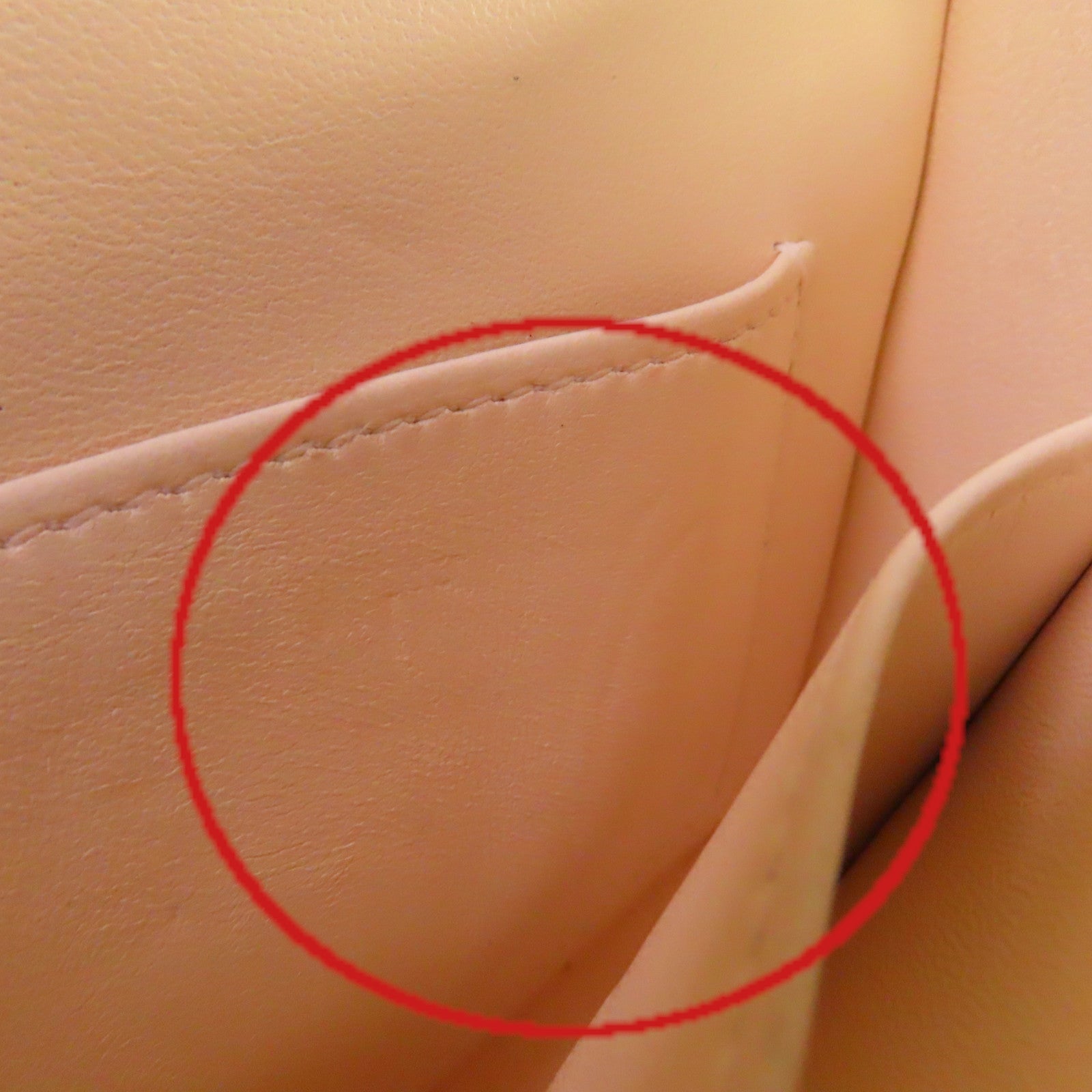 HERMES 【激減優惠】Chevre皮革Mini Verrou Shoulder Bag銀扣肩背袋Nata牛奶色