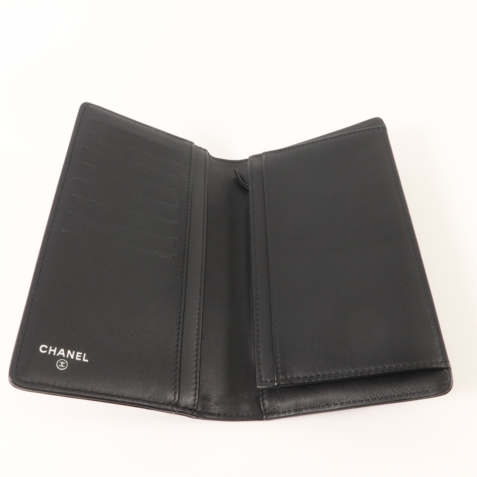 CHANEL 漆皮皮革Long Bifold Wallet長錢包
