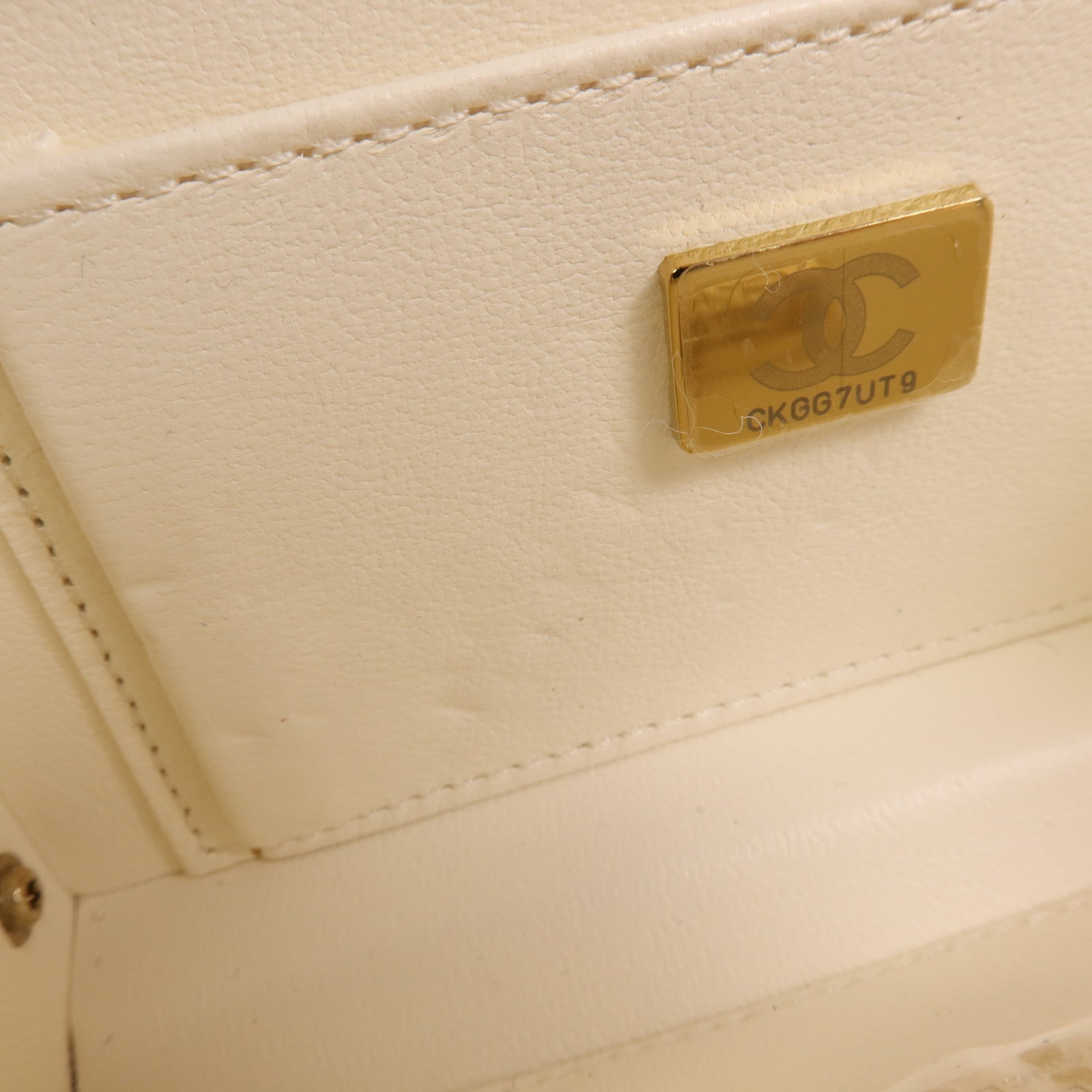 CHANEL 羊皮皮革Evening Bag金扣鏈帶肩背袋