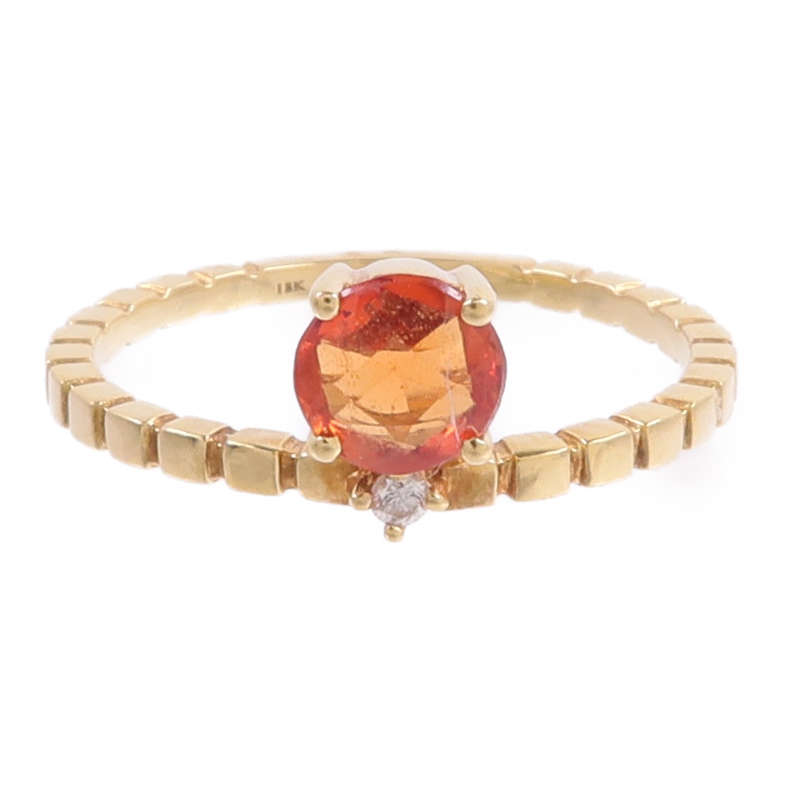 JEWELRY 18K黃金Color Stone Diamond Ring彩色寶石/鑽石戒指