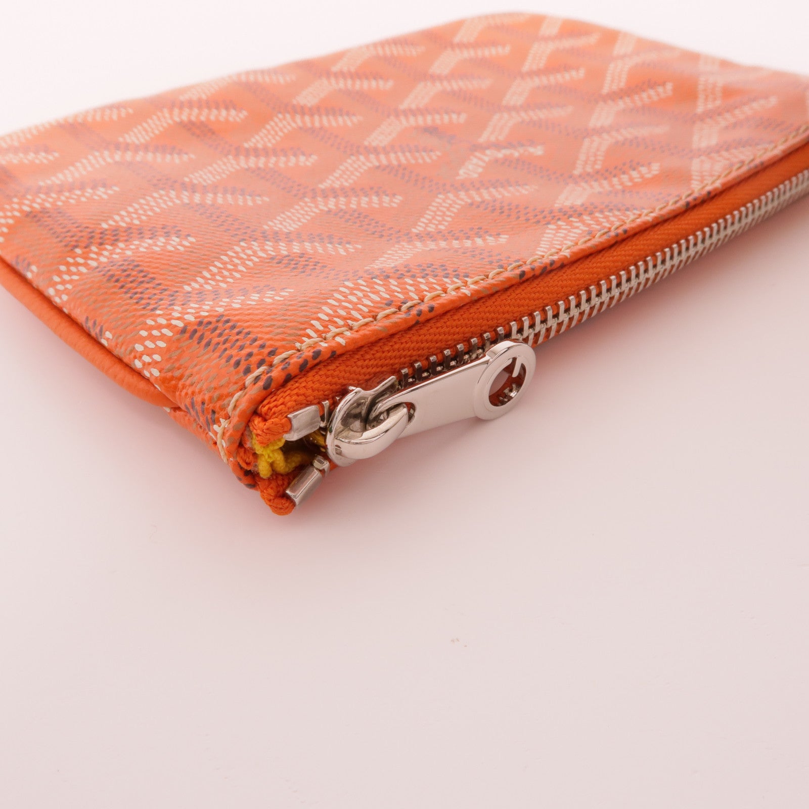 GOYARD 塗層帆布Senat PM Pouch銀扣手拿包