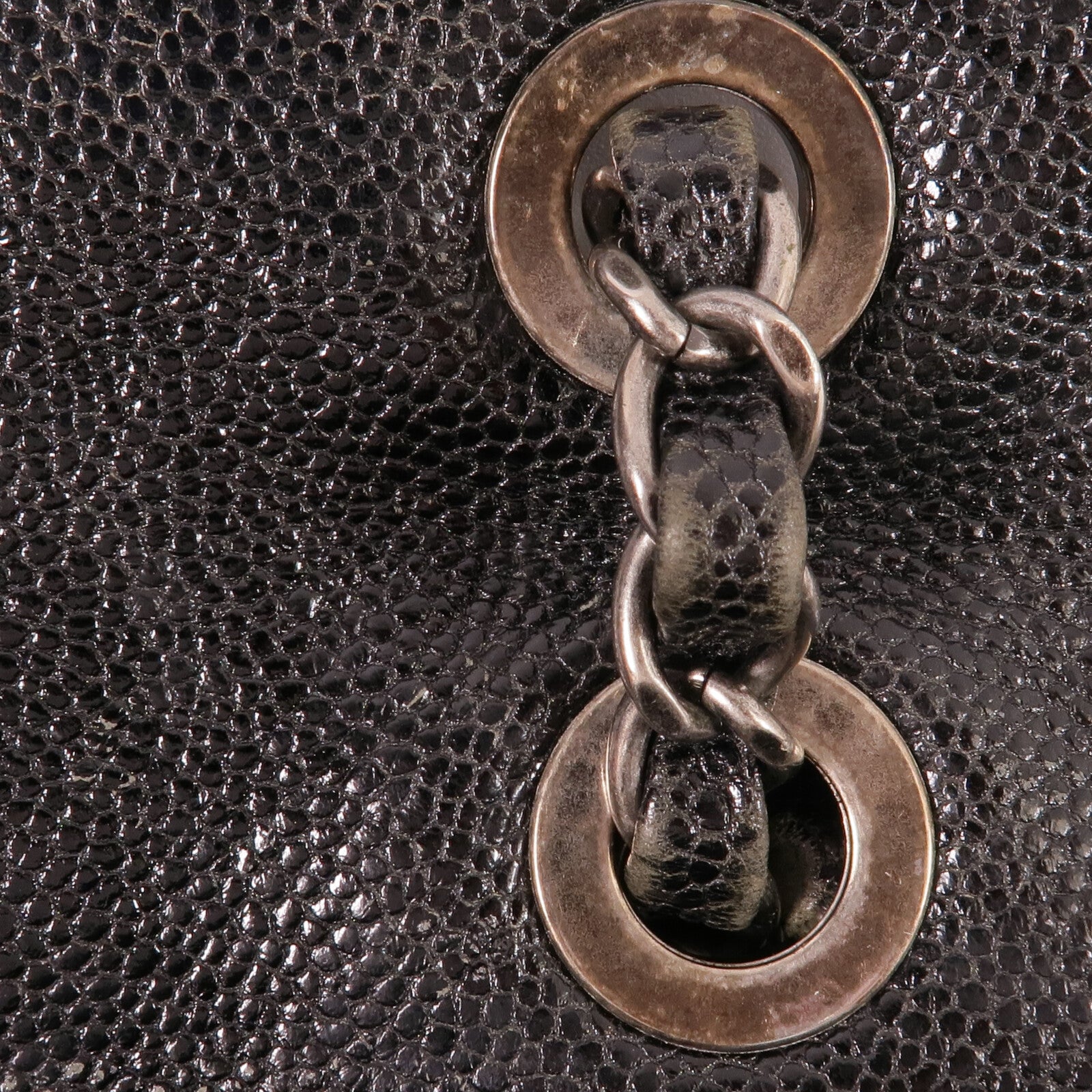 CHANEL 牛皮皮革Chain Shoulder鏈帶肩背袋