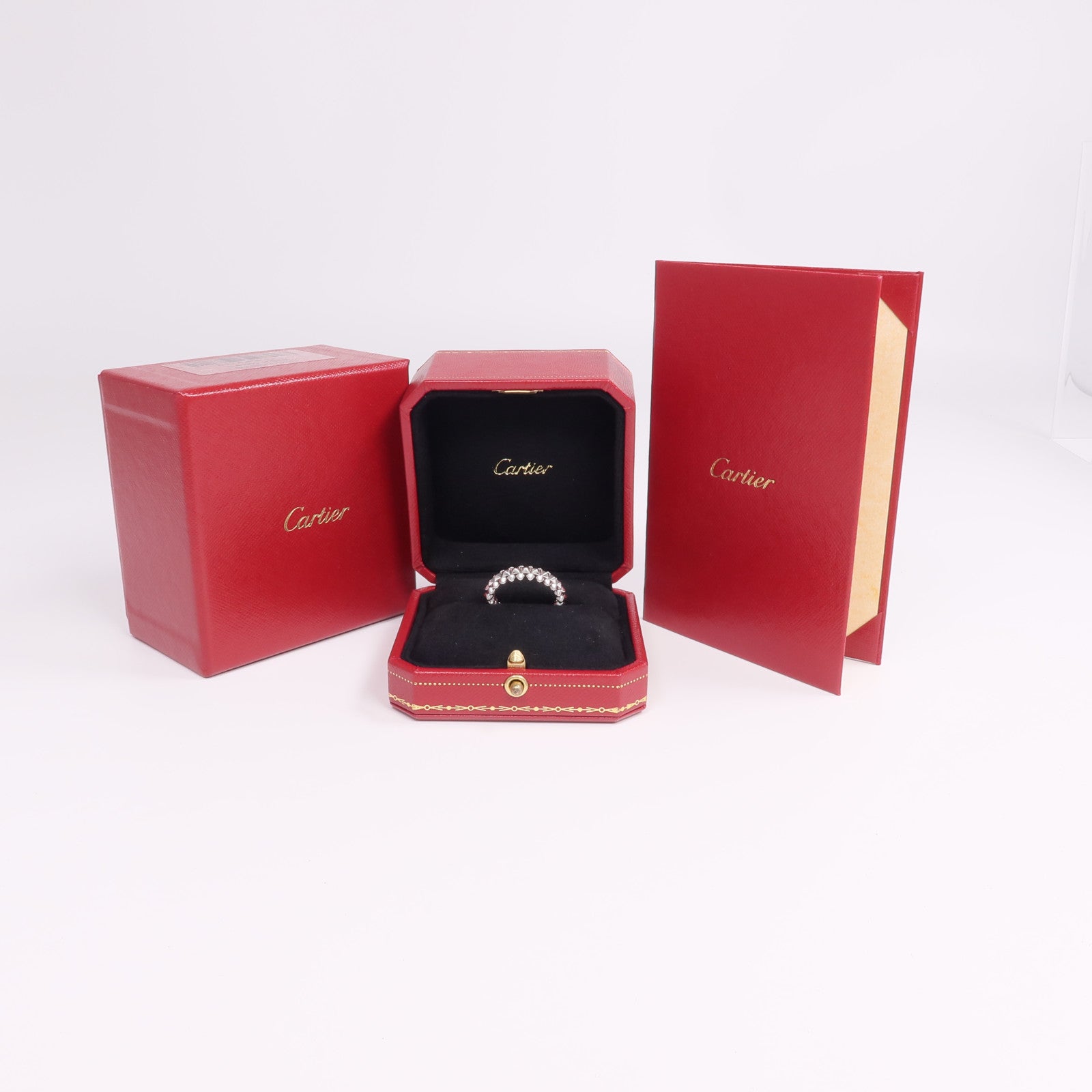 CARTIER 18K白金Clash De Cartier Ring戒指