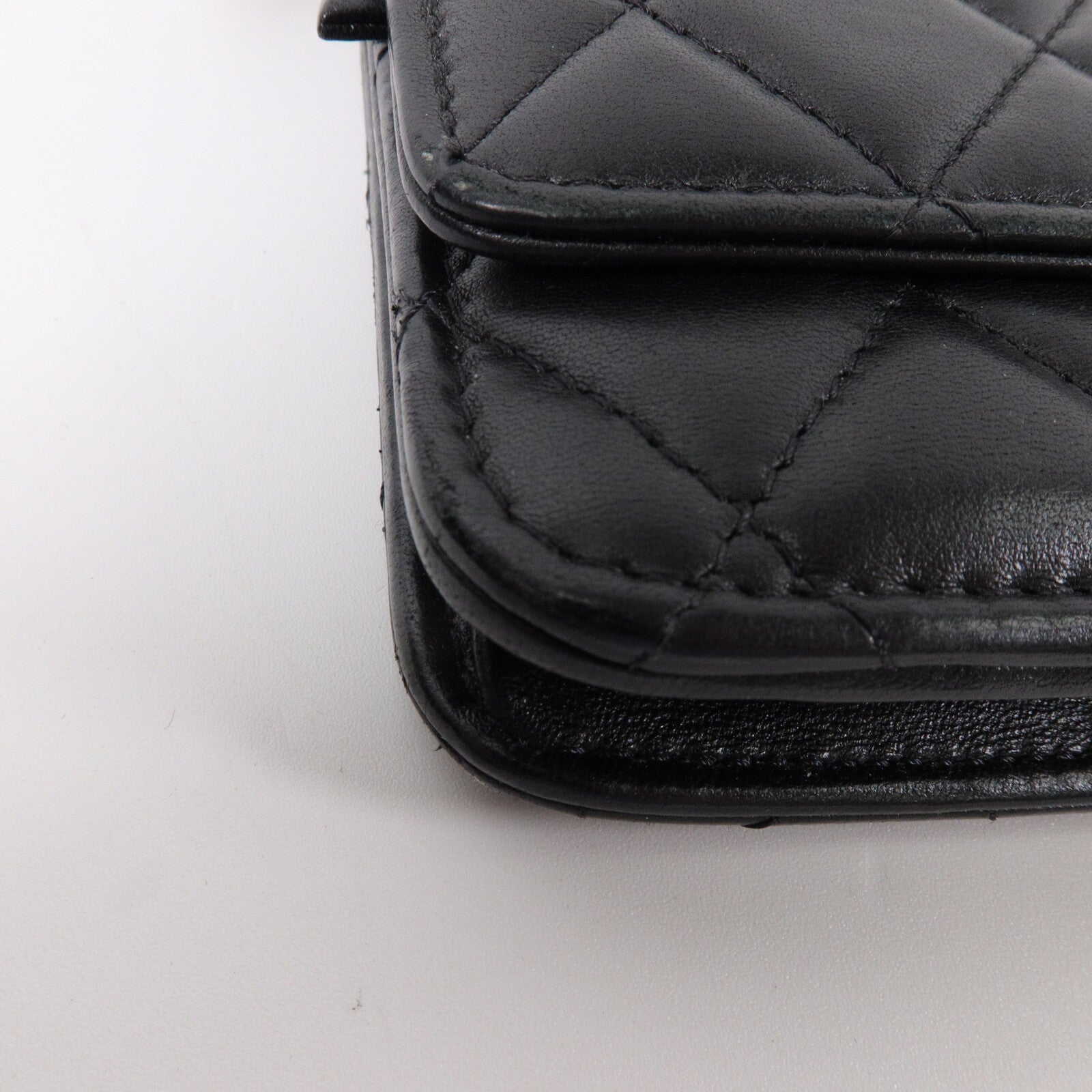 CHANEL 羊皮皮革WOC Wallet On Chain鏈帶肩背袋