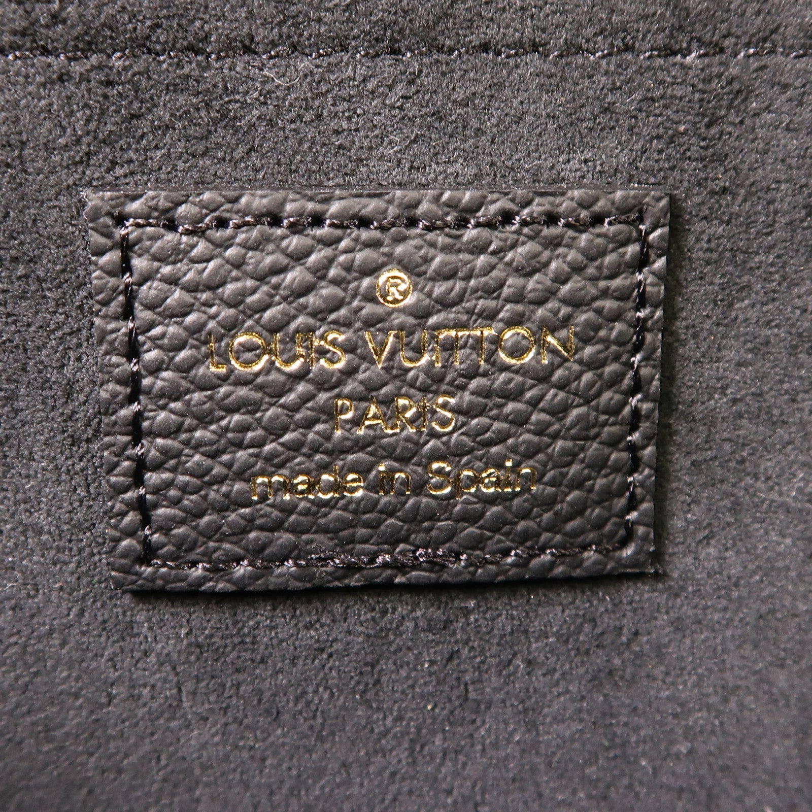 LOUIS VUITTON Monogram Empreinte Felicie Pochette 金扣鏈帶肩背袋