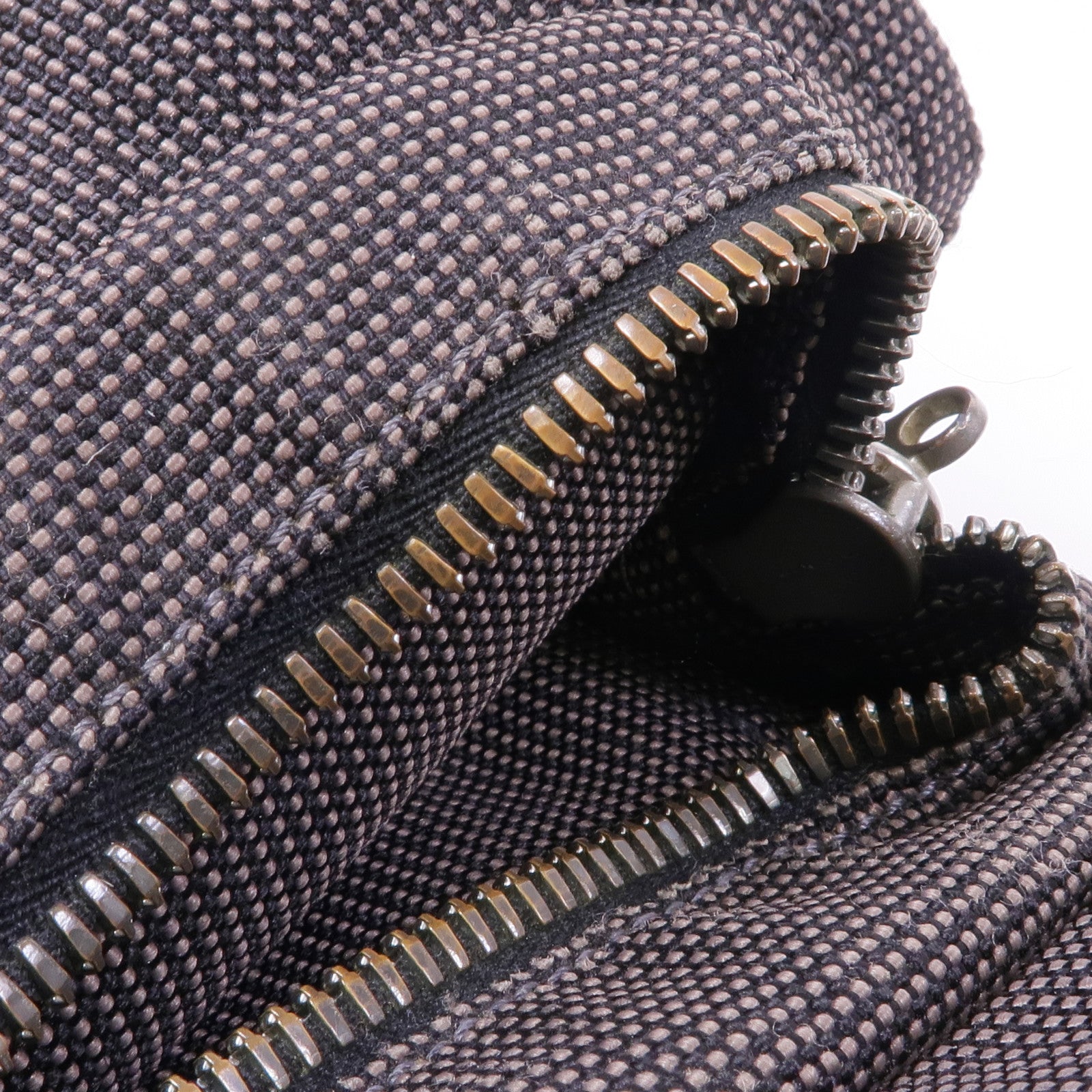 HERMES 帆布Herline PM銀扣手挽袋