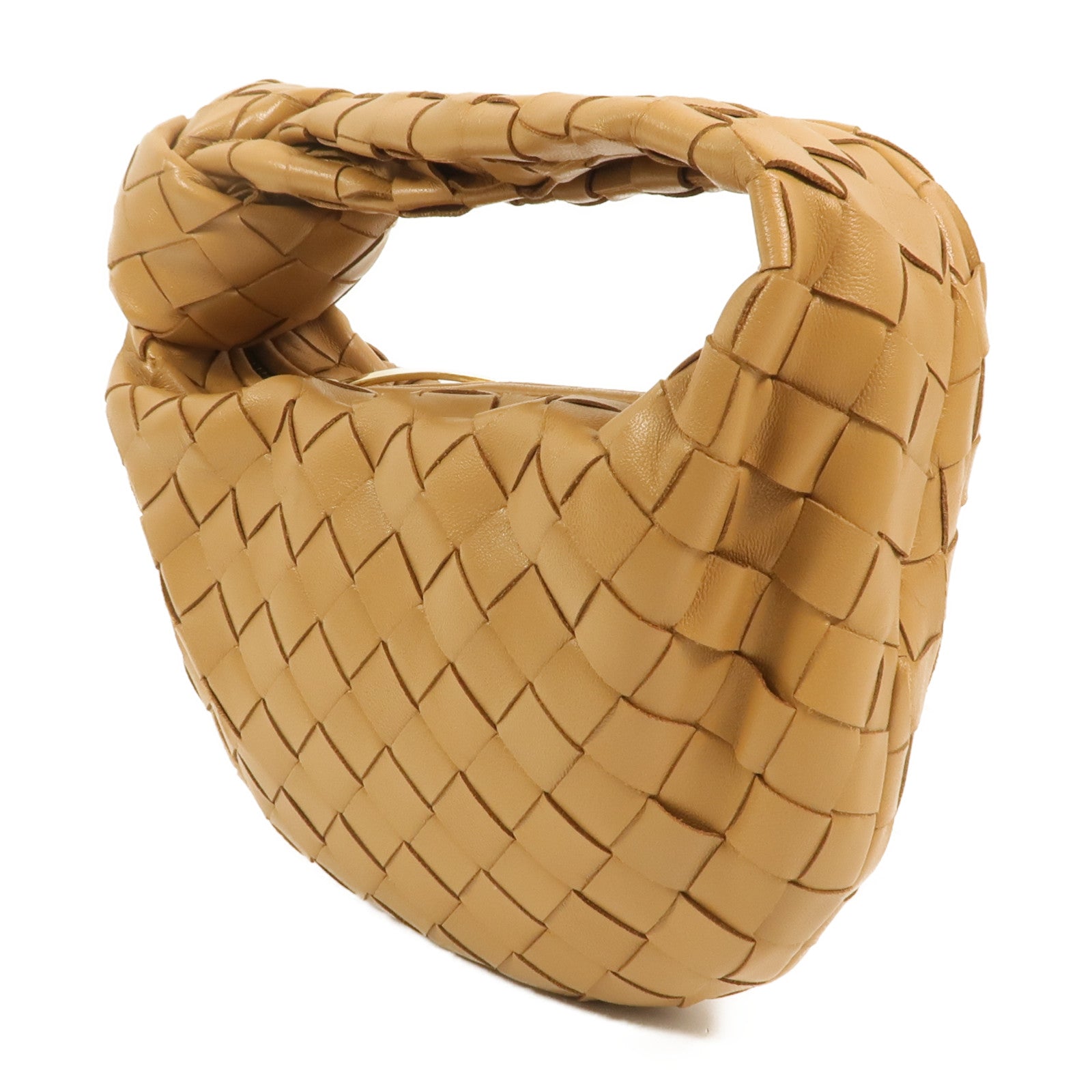 BOTTEGA VENETA 羊皮皮革Mini Jodie手挽袋