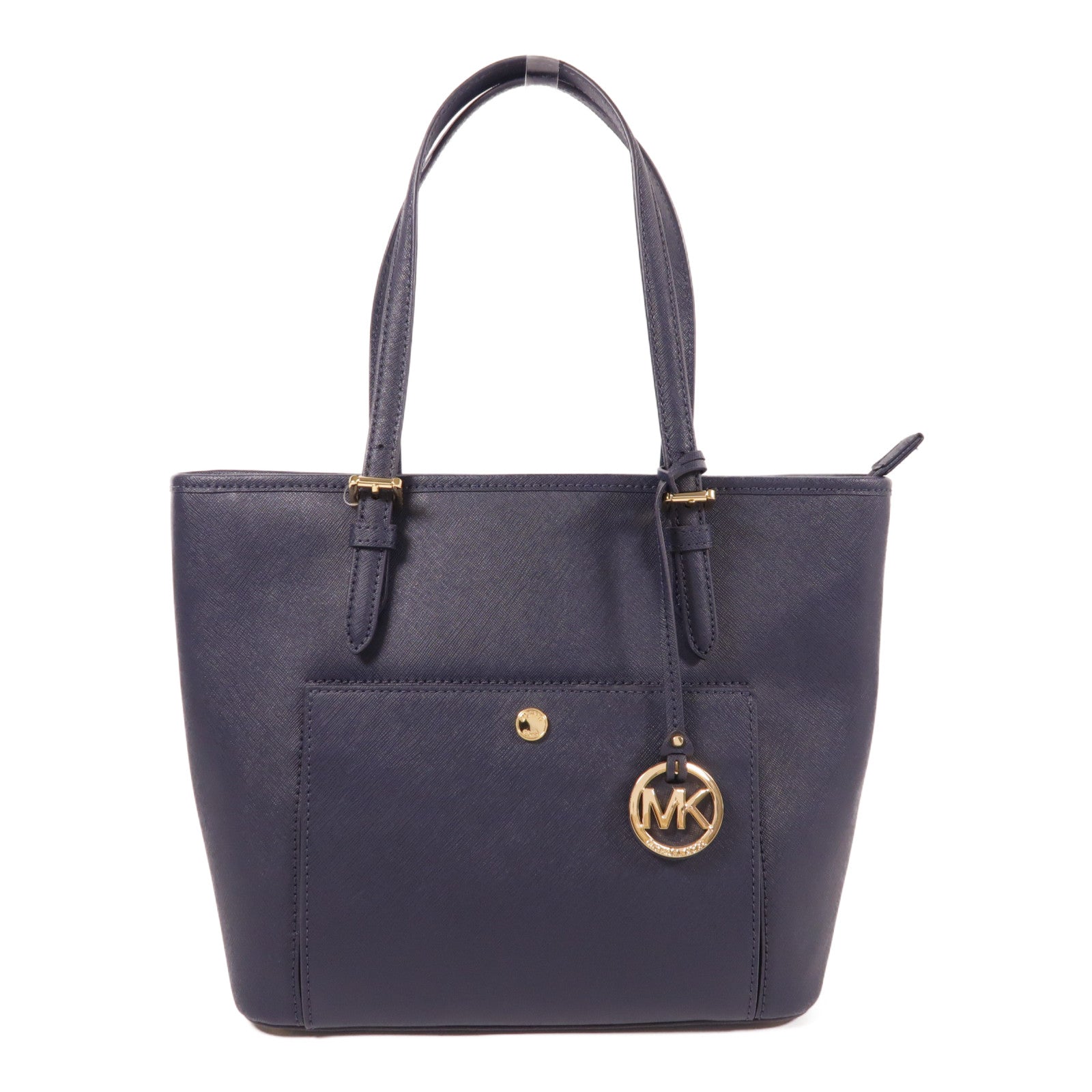 Michael Kors 皮革Tote Bag金扣肩背袋