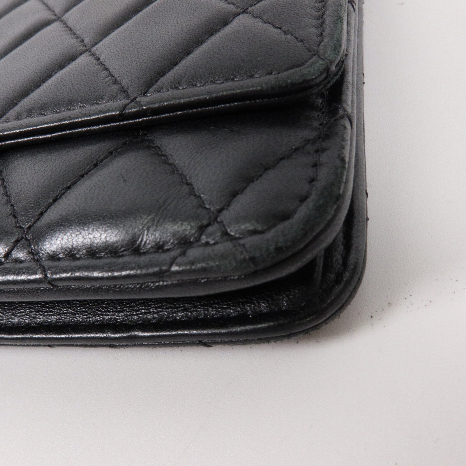 CHANEL 羊皮皮革WOC Wallet On Chain鏈帶肩背袋