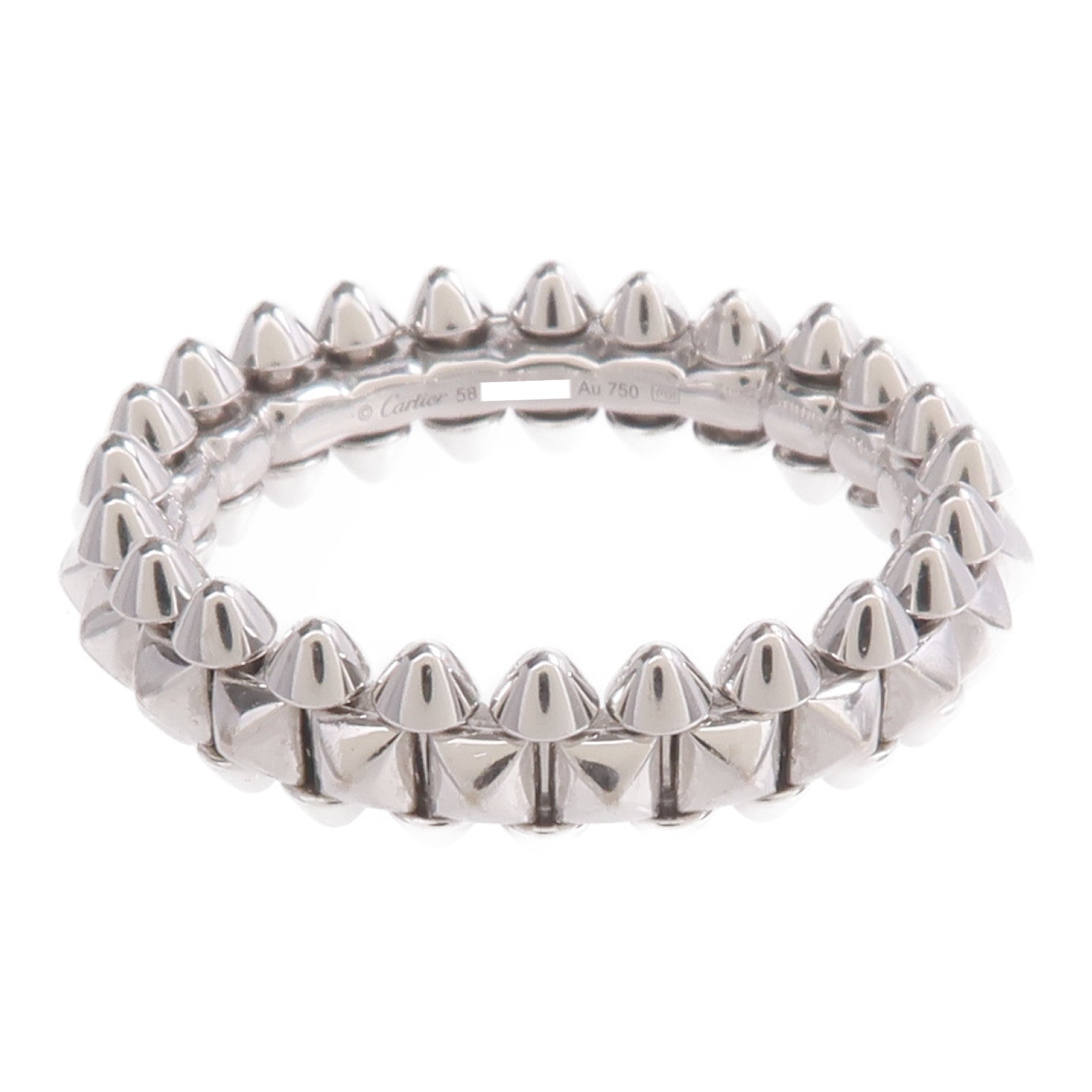 CARTIER 18K白金Clash De Cartier Ring戒指