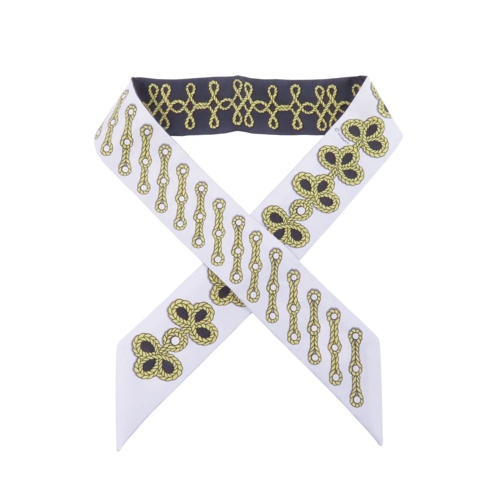 HERMES 絲質Twilly Scarf絲巾