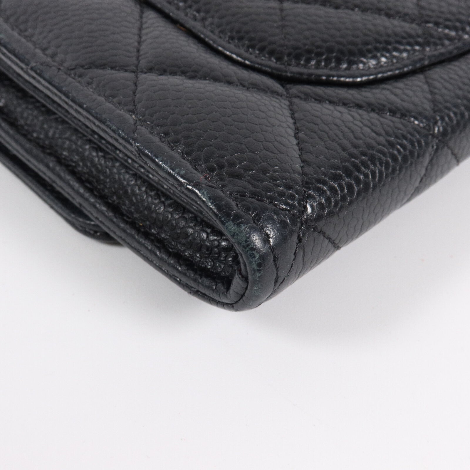 CHANEL 牛皮皮革Classic Long Flap Wallet長錢包