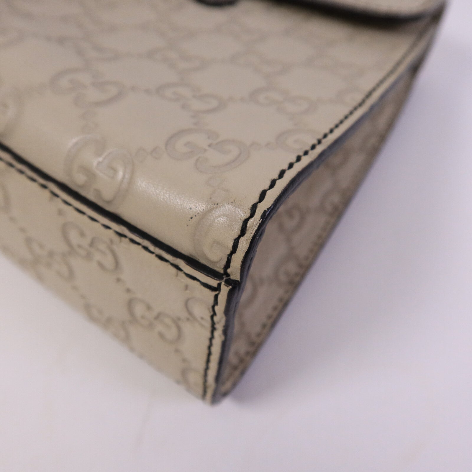 GUCCI 牛皮皮革Emily鏈帶肩背袋
