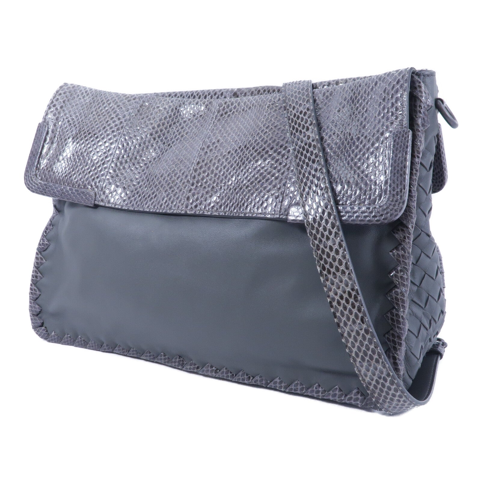 BOTTEGA VENETA 蛇皮皮革Shoulder Bag肩背袋