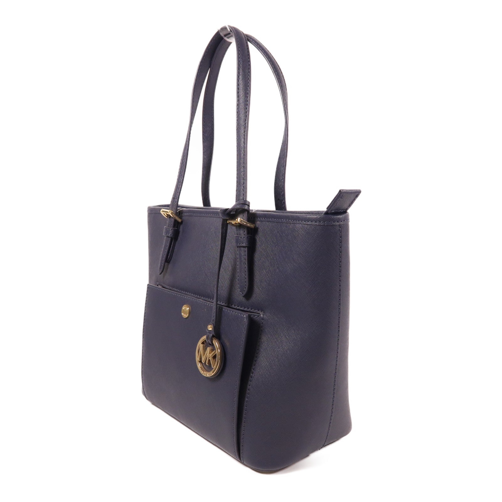 Michael Kors 皮革Tote Bag金扣肩背袋