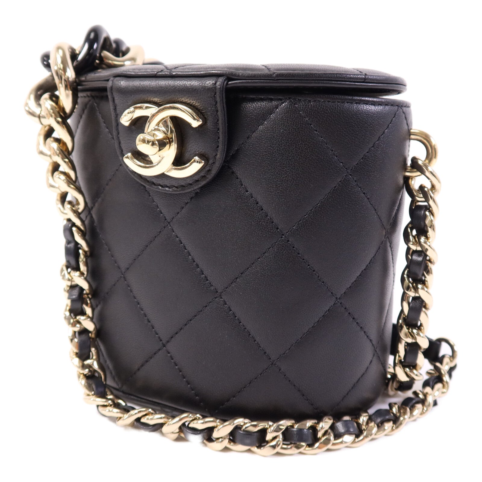 CHANEL 【激減優惠】羊皮皮革Vanity Case肩背袋