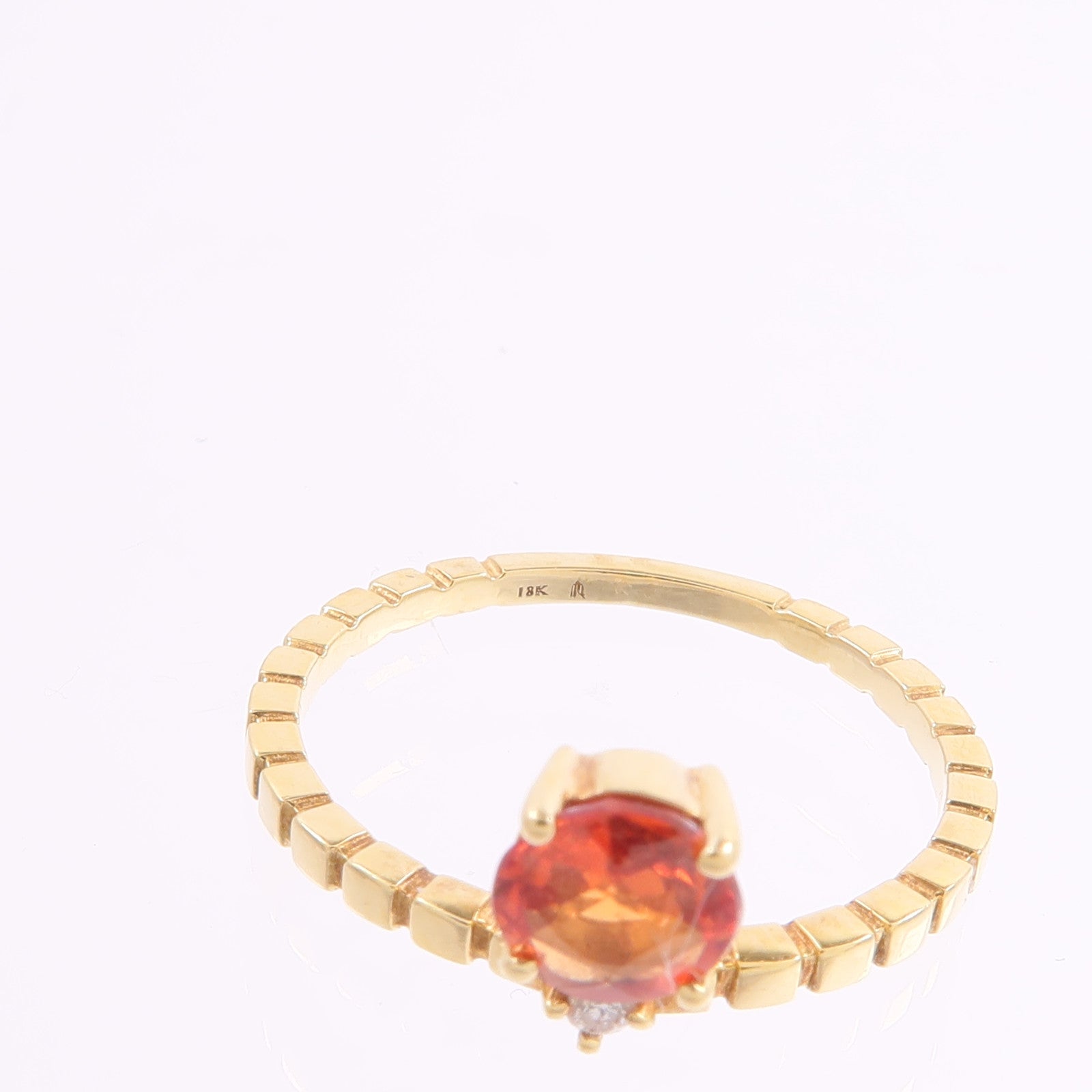 JEWELRY 18K黃金Color Stone Diamond Ring彩色寶石/鑽石戒指