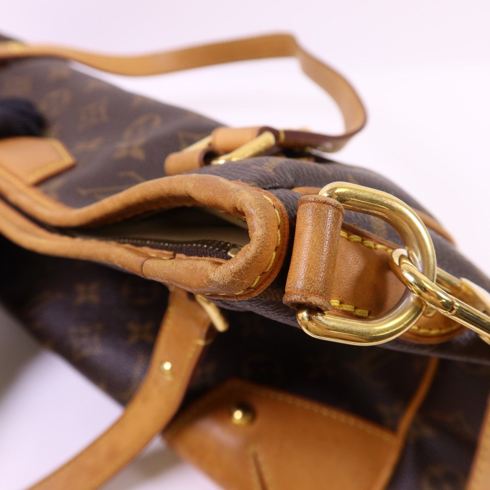 LOUIS VUITTON Monogram Estrela MM金扣手挽肩背兩用袋