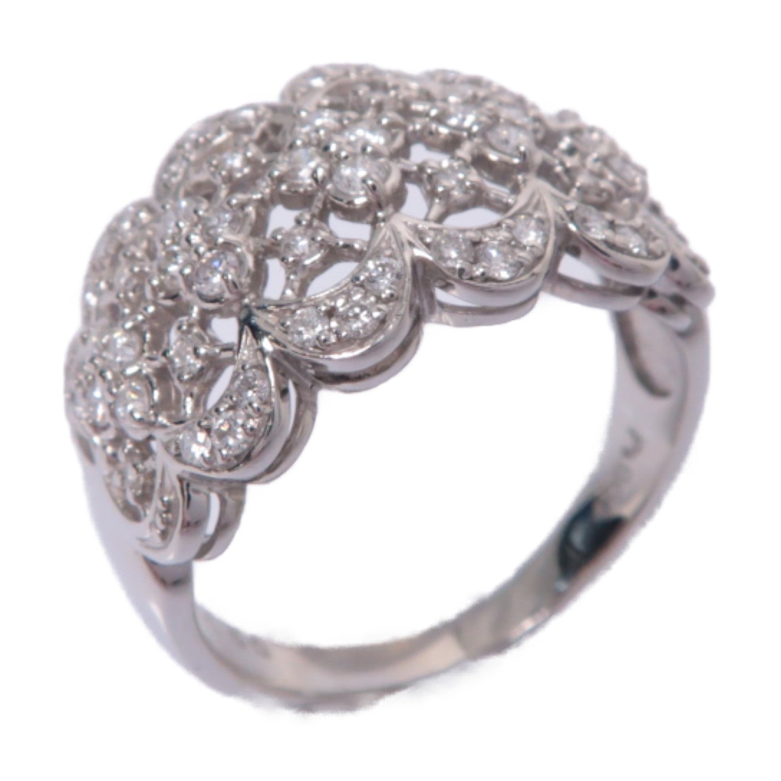 JEWELRY **【激減優惠】PT900鉑金Diamond Ring 0.50ct鑽石戒指US#6.75