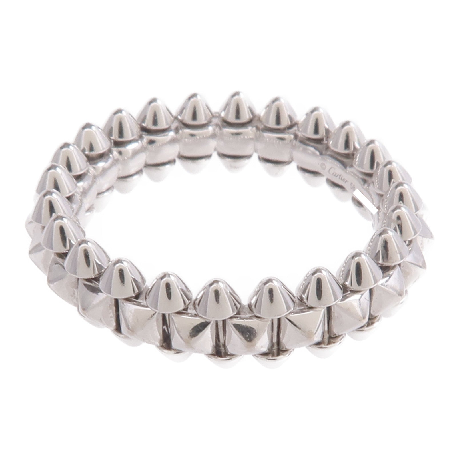 CARTIER 18K白金Clash De Cartier Ring戒指