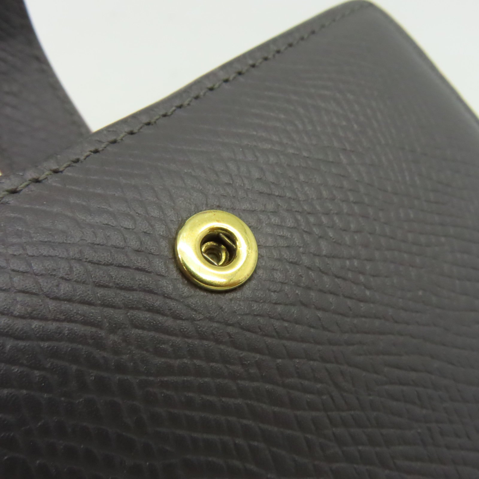 CELINE 牛皮皮革Short Wallet短錢包灰色