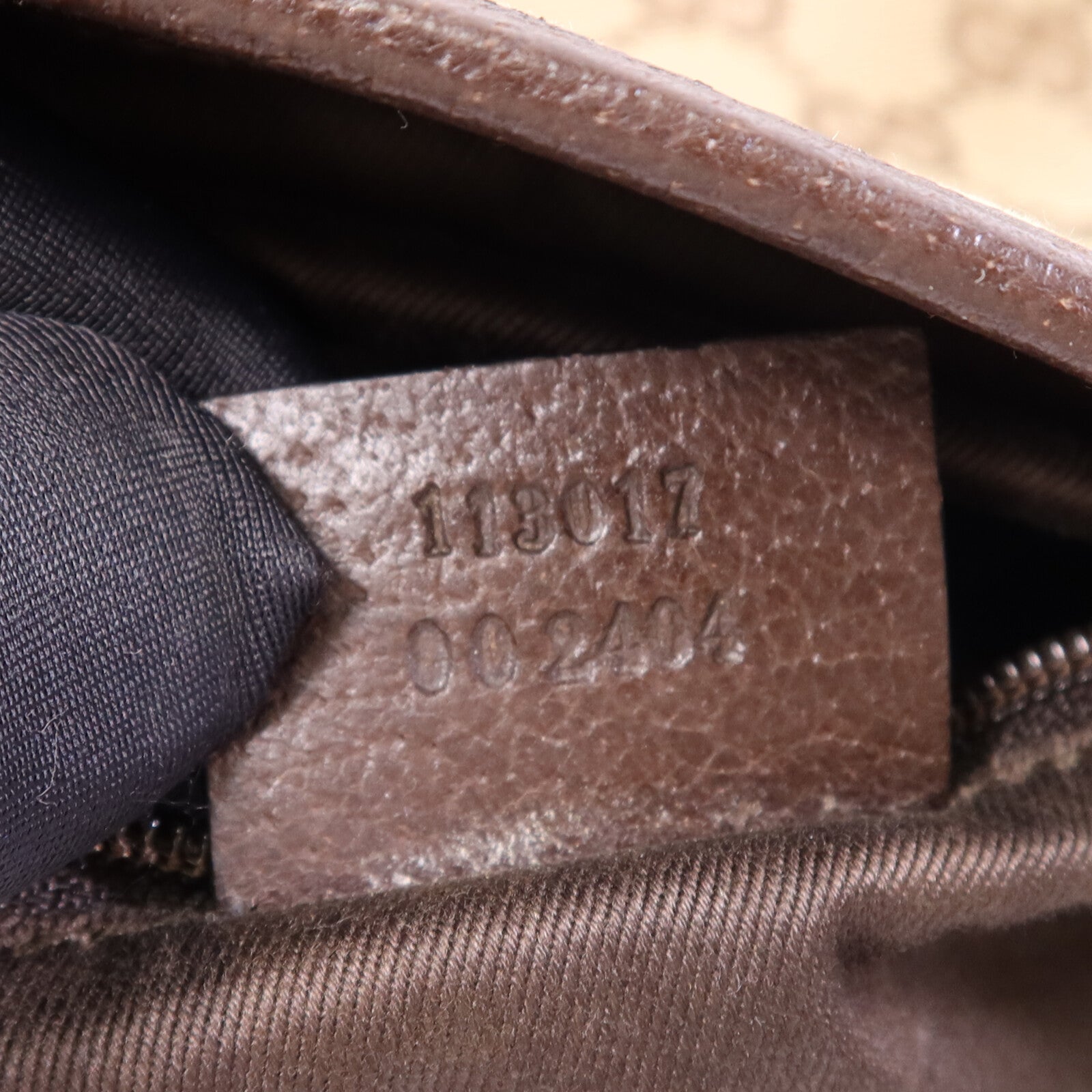 GUCCI 帆布Shoulder Bag銀扣肩背袋